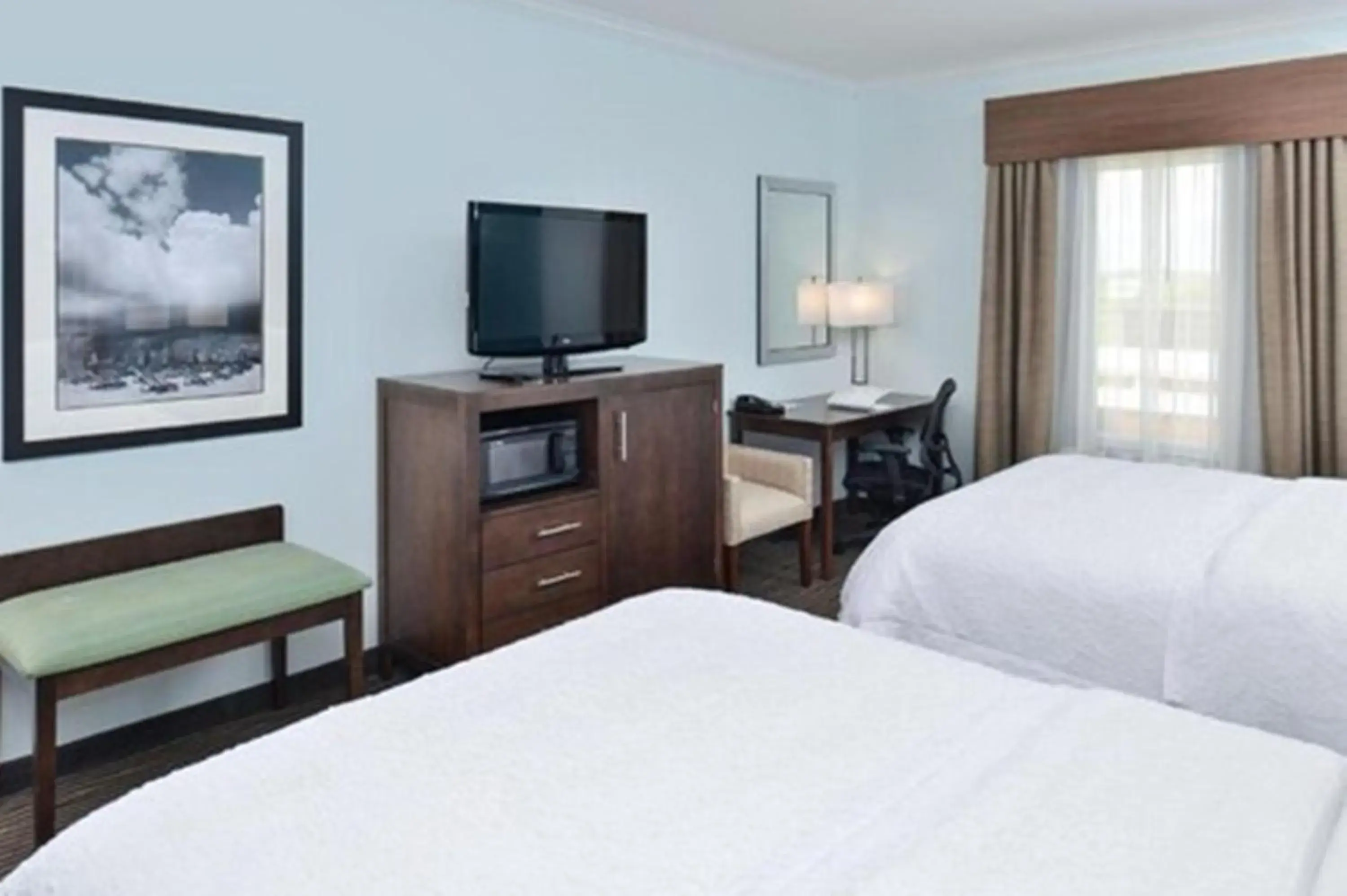 Room with Two Queen Beds - Non-Smoking in Hampton Inn and Suites Port Aransas Room with Two Queen Beds - Non-Smoking in Hampton Inn and Suites Port Aransas