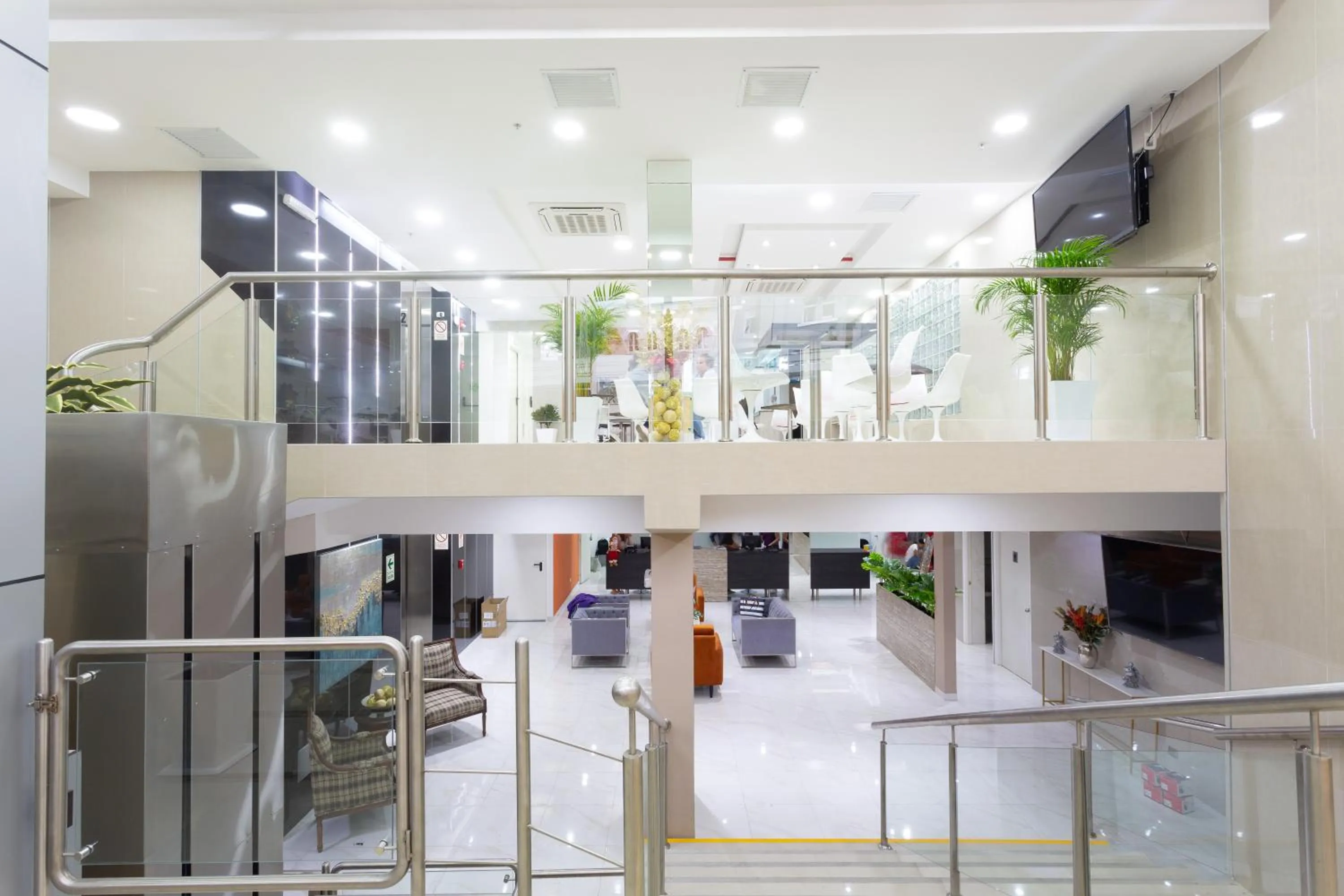 Lobby or reception in Howard Johnson by Wyndham Lima Miraflores Art House