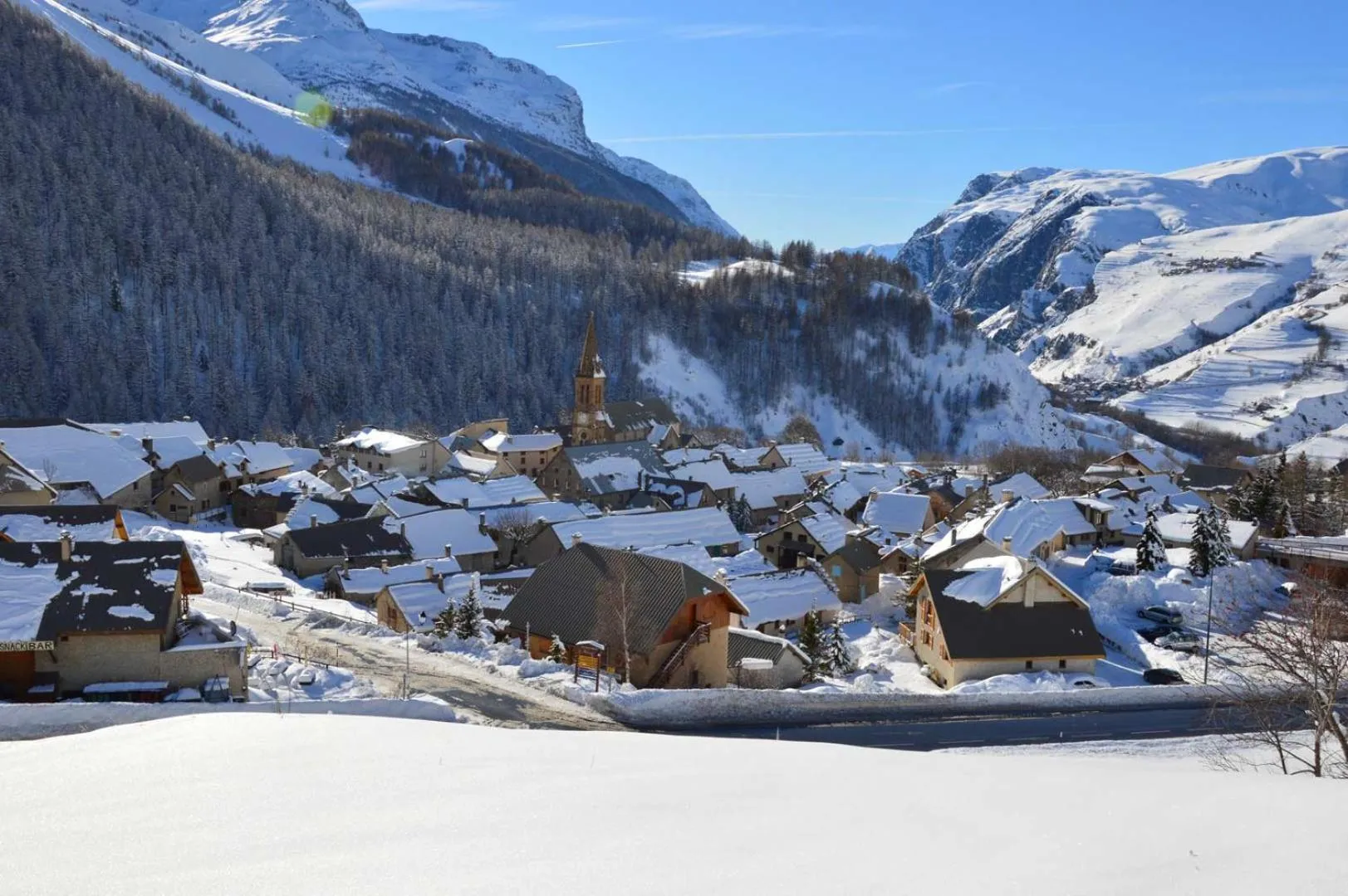 Winter in LE GÎTE LES MELEZES