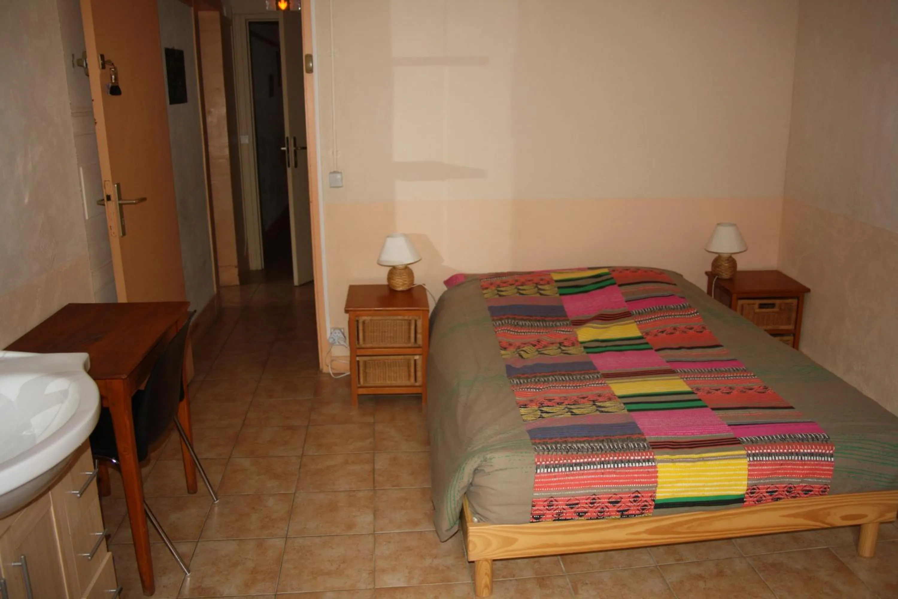 Bedroom, Bed in LE GÎTE LES MELEZES