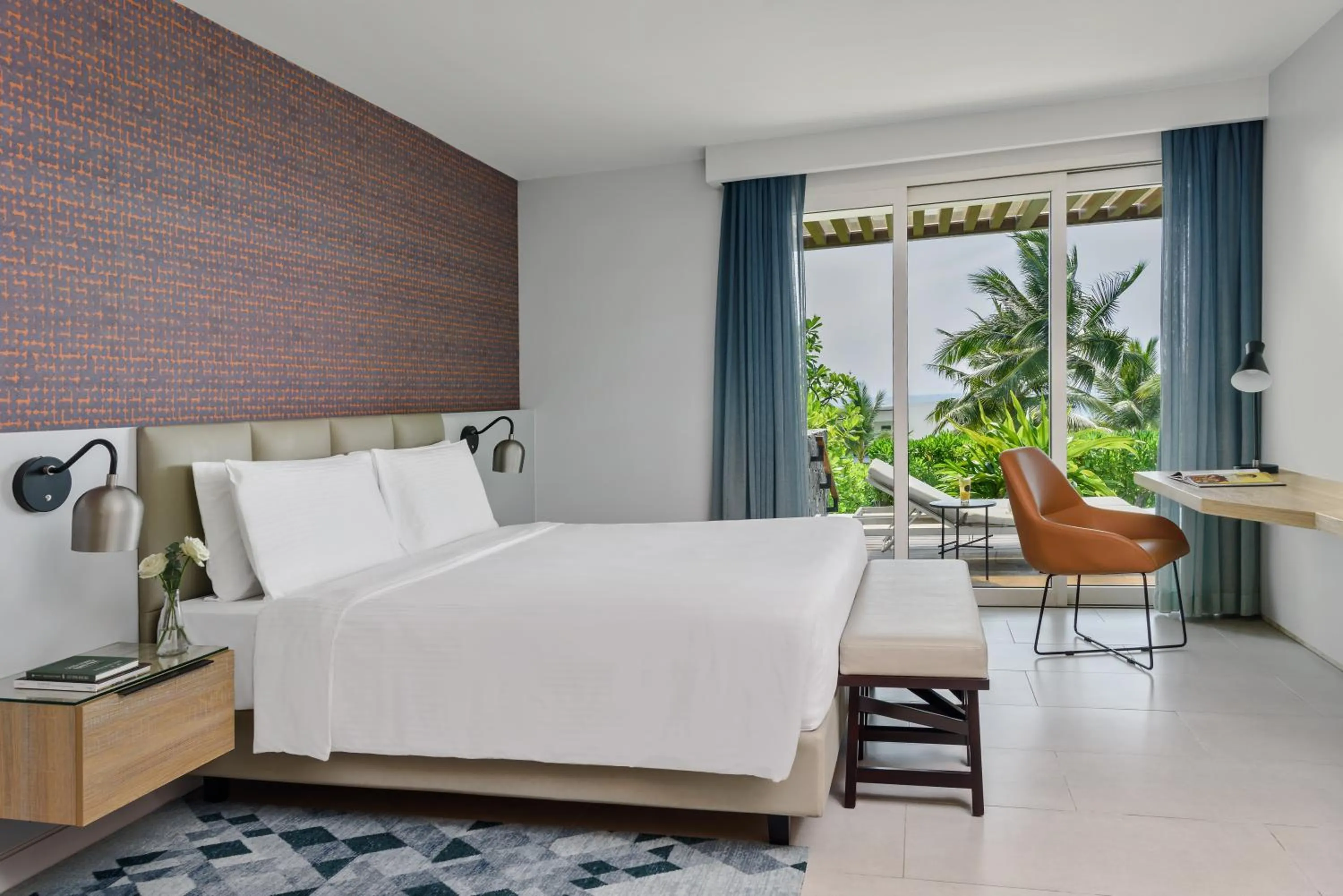2 Bedroom Suite Pavilion, Private Pool, Ocean View - 1 King & 1 Twin in Alma Resort Cam Ranh
