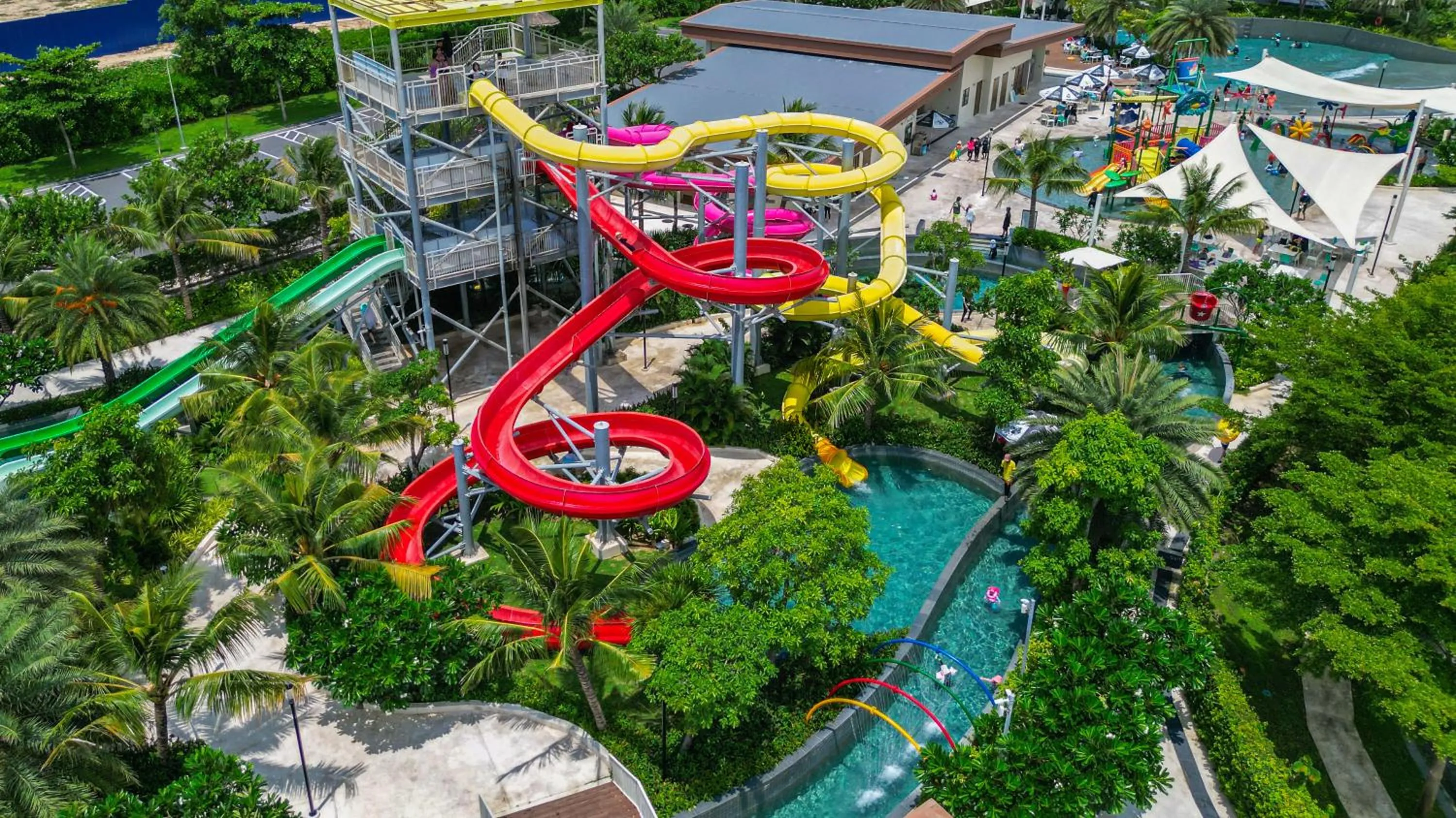 Aqua park in Alma Resort Cam Ranh