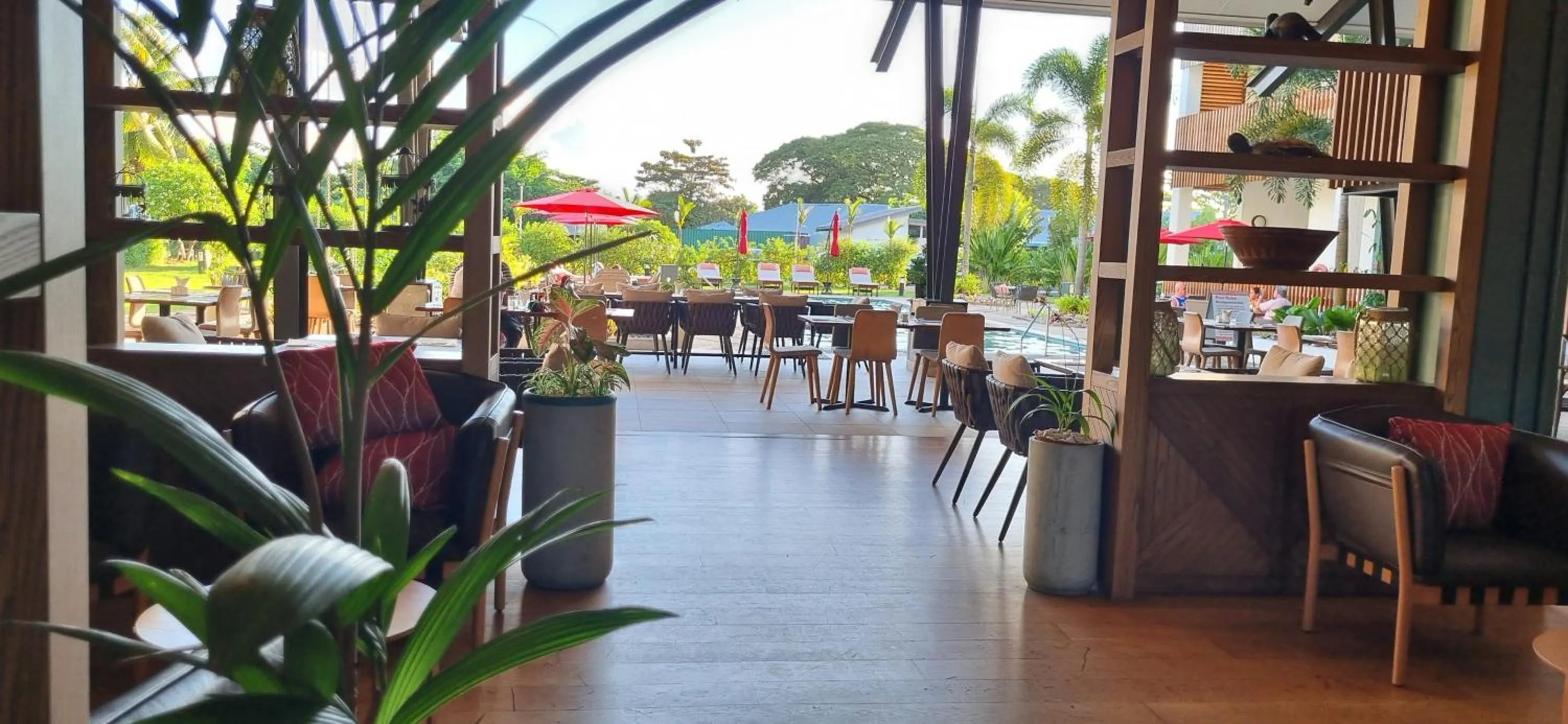 Garden in Lava Hotel