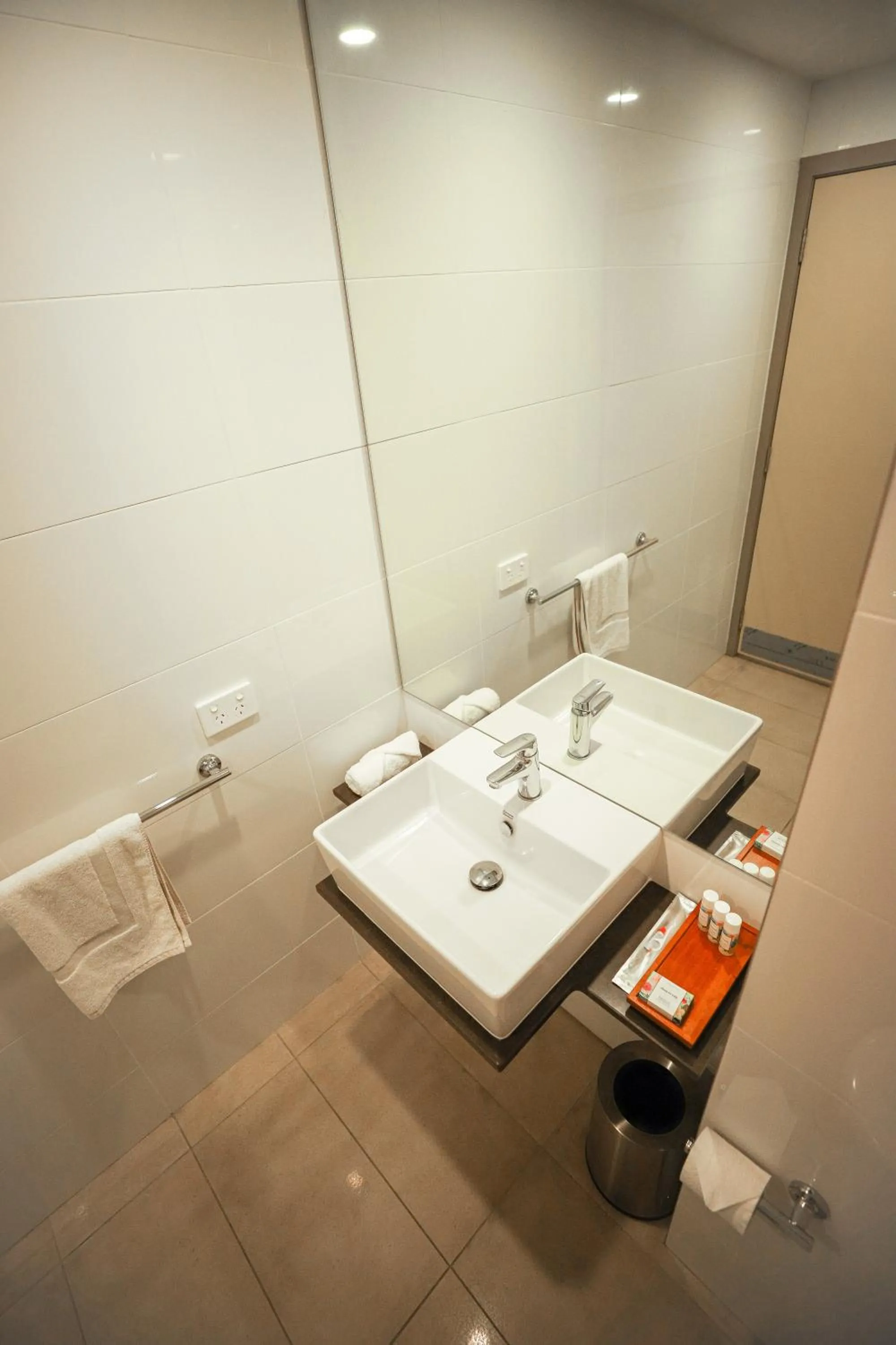 Shower in Lava Hotel