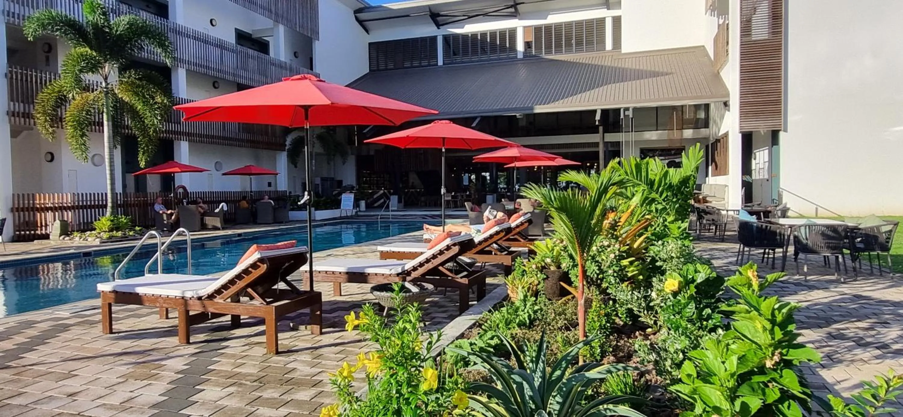 Swimming pool in Lava Hotel