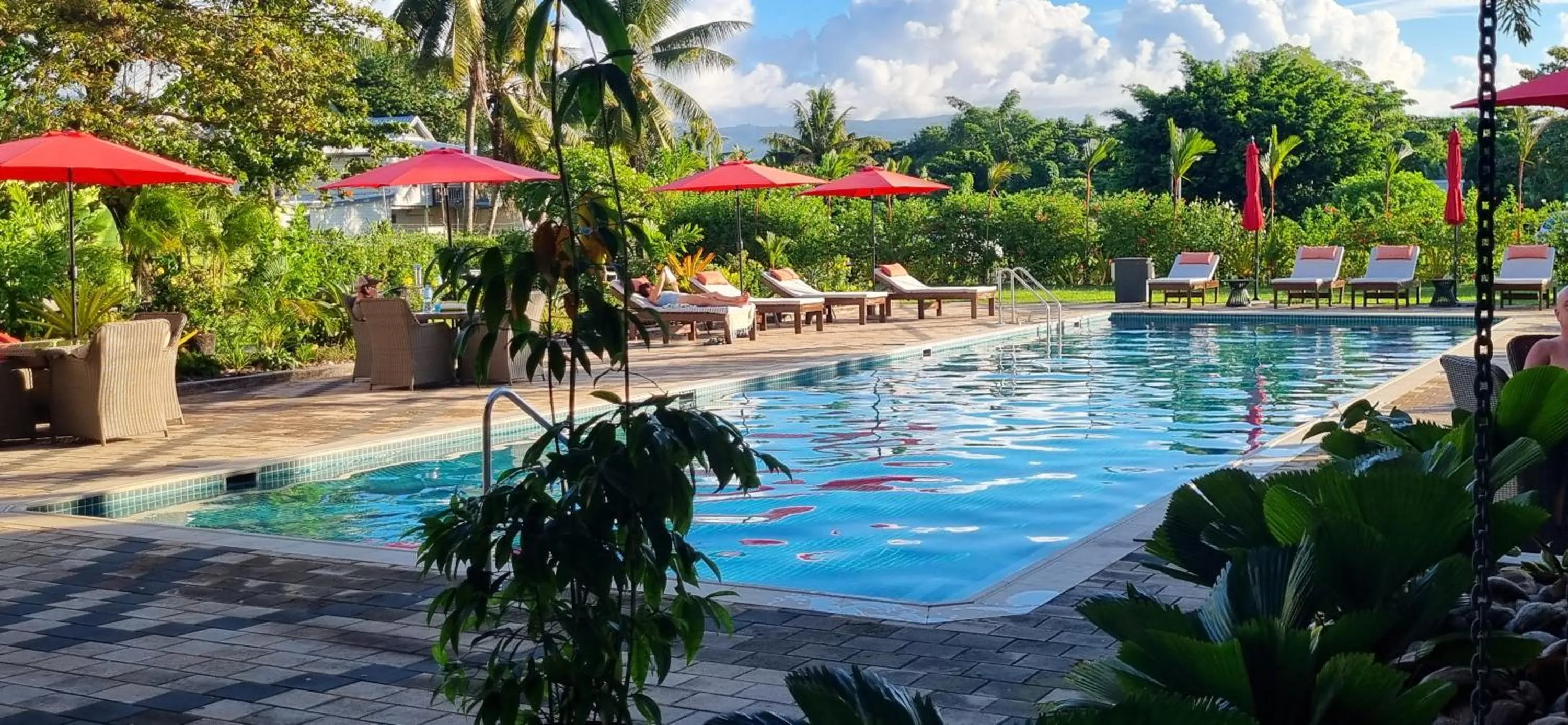 Swimming pool in Lava Hotel