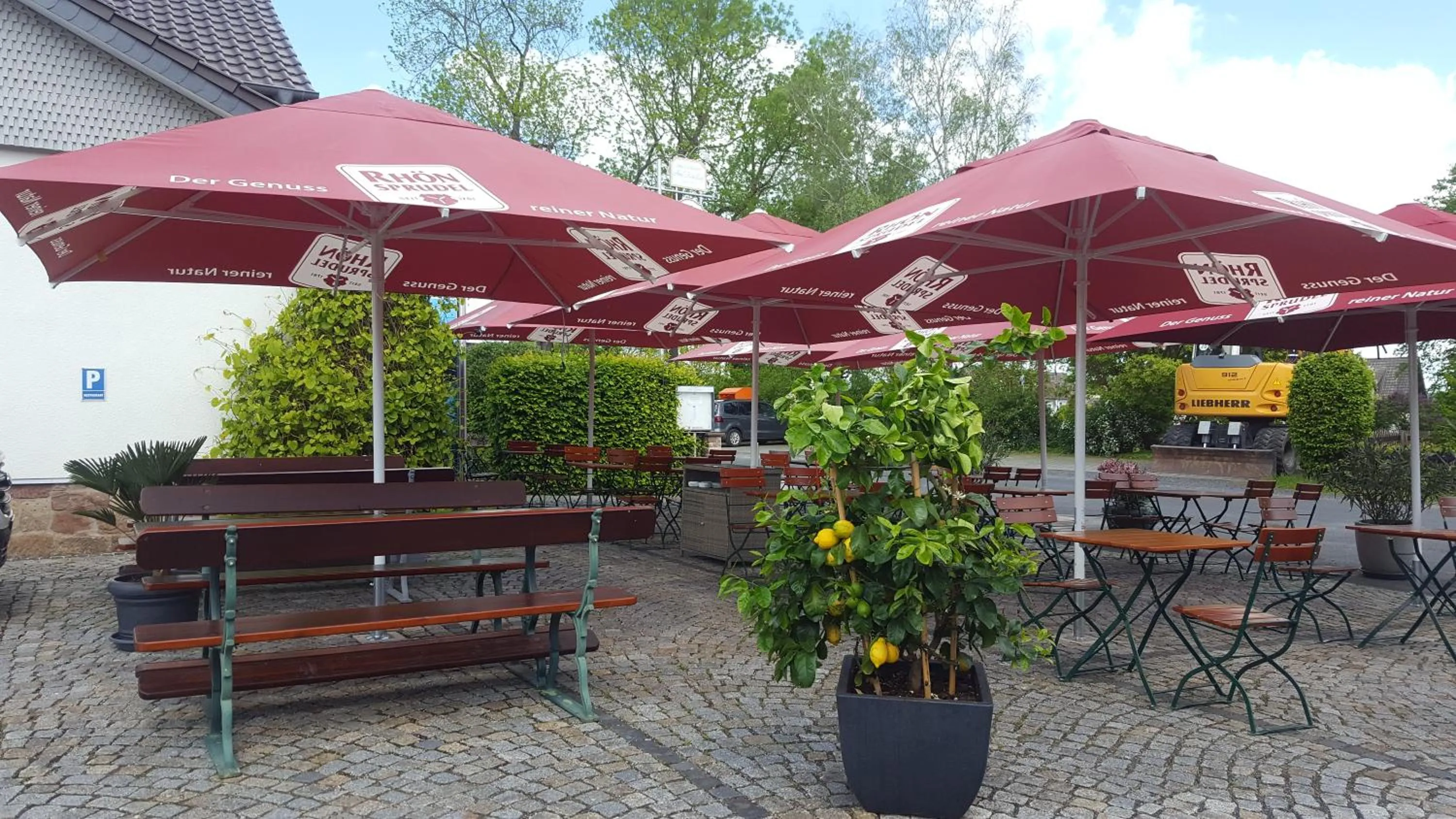 Balcony/Terrace in Das Landhotel am Trätzhof Fulda