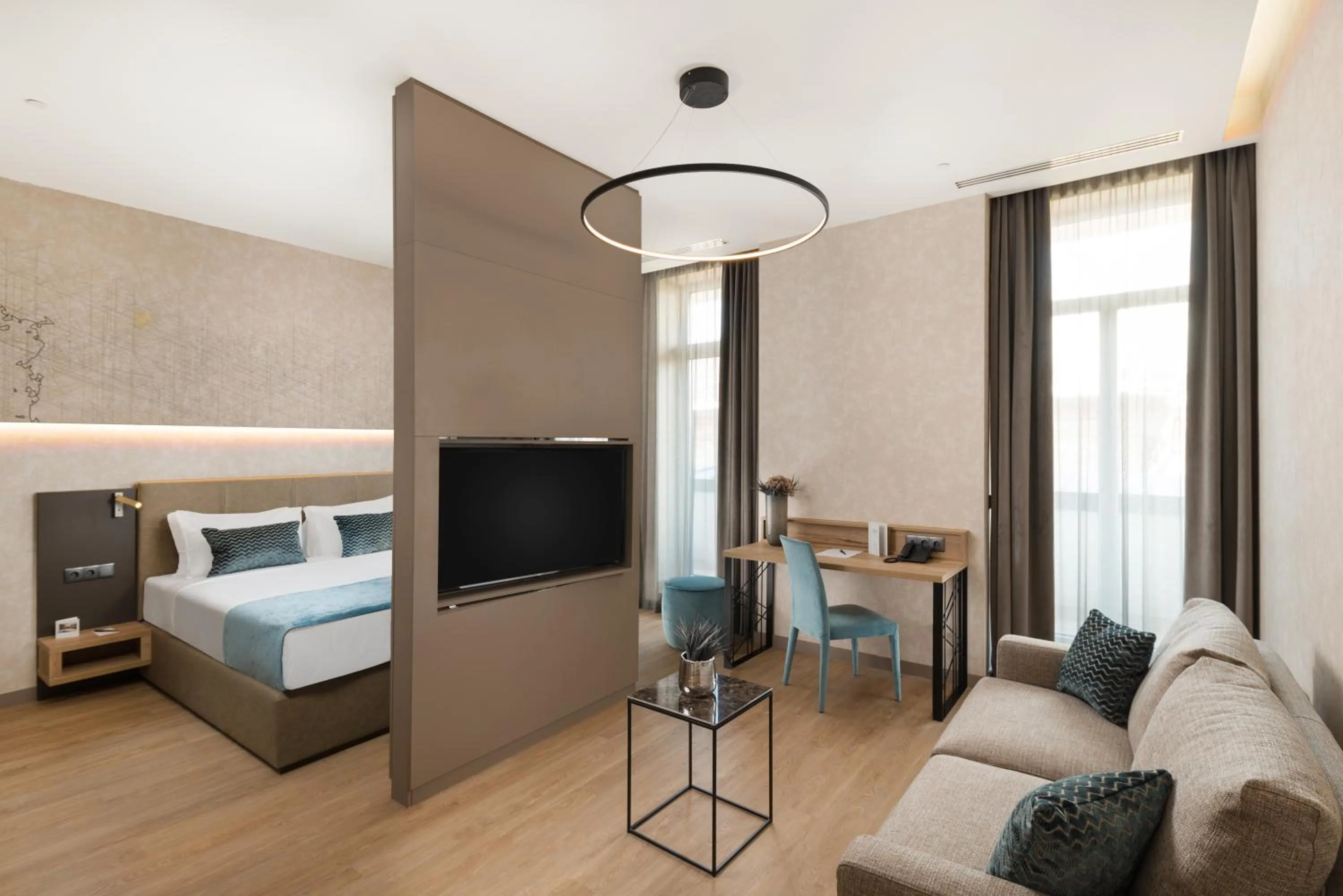 TV and multimedia, Bed in Hotel Vision Budapest by Continental Group
