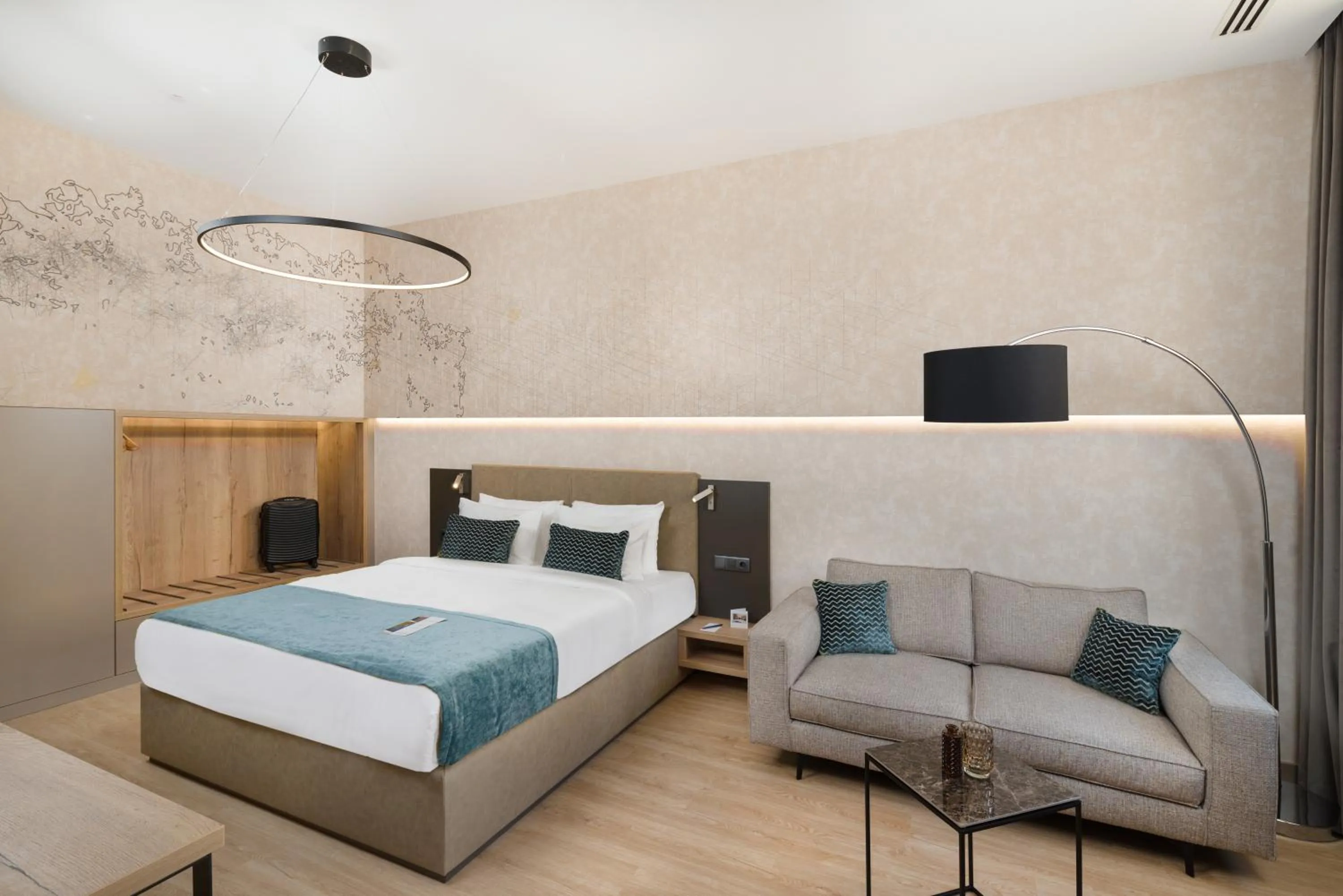 Bedroom, Bed in Hotel Vision Budapest by Continental Group