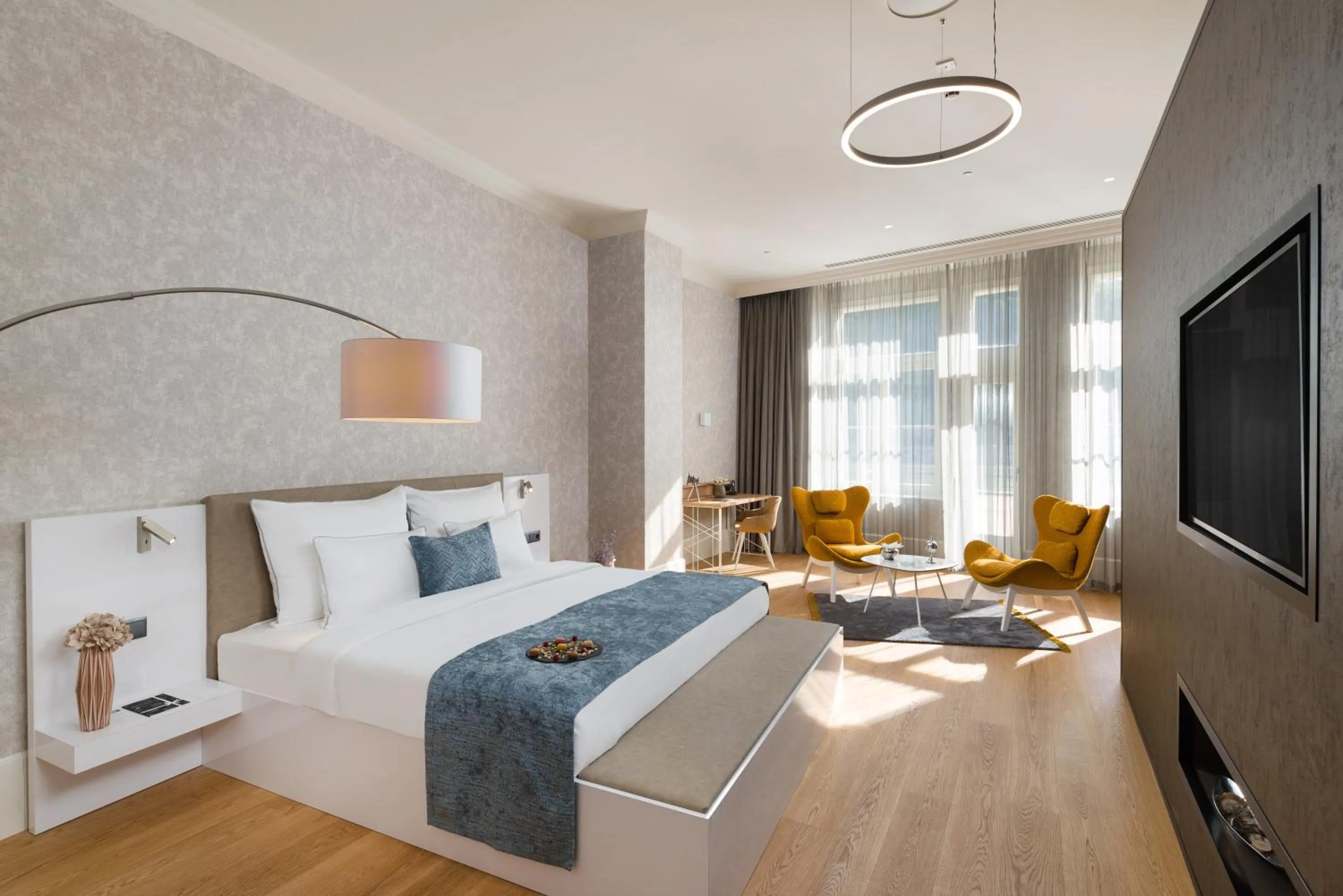 TV and multimedia, Bed in Hotel Vision Budapest by Continental Group