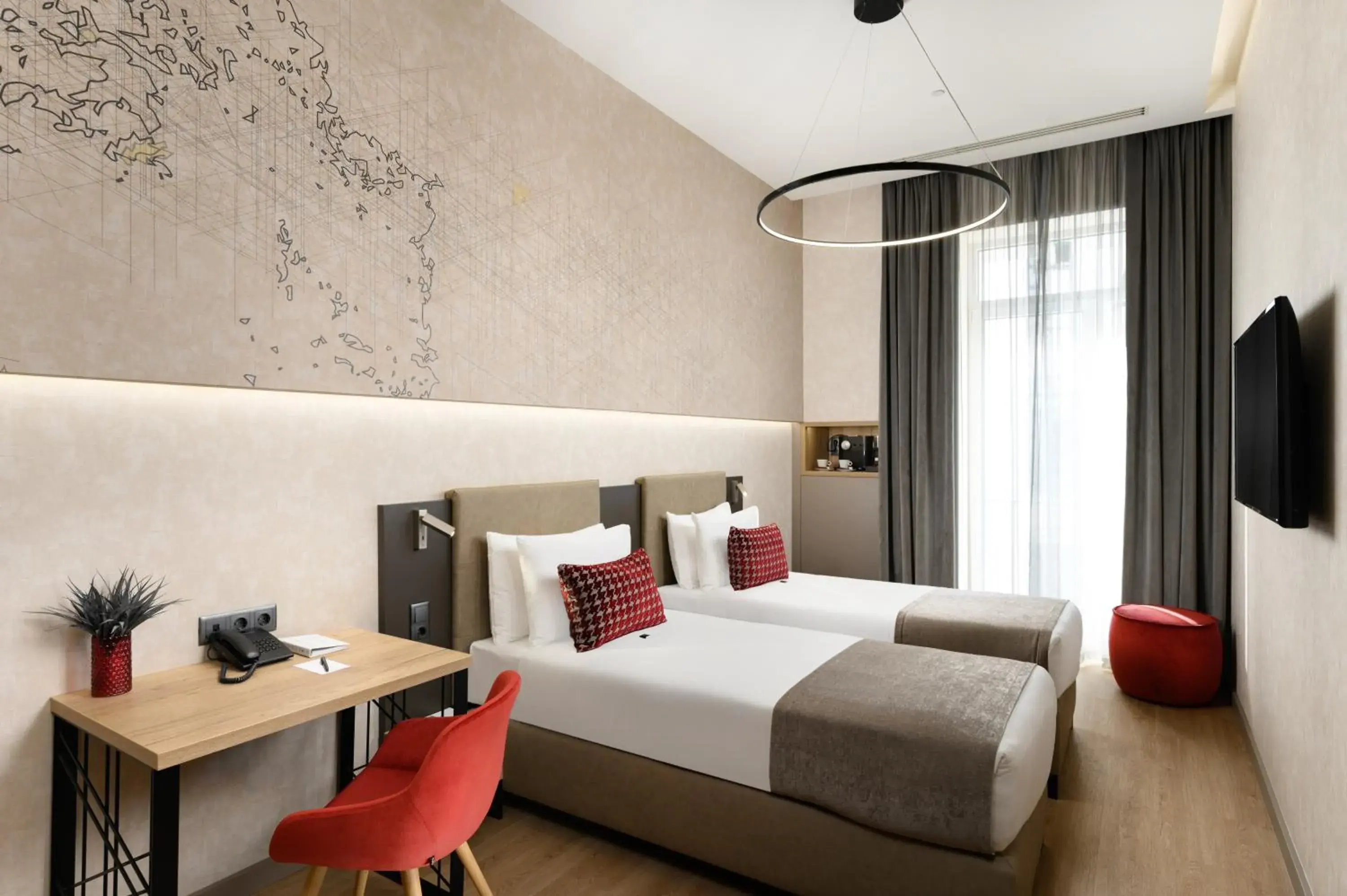 Superior Twin Room in Hotel Vision Budapest by Continental Group Superior Twin Room in Hotel Vision Budapest by Continental Group