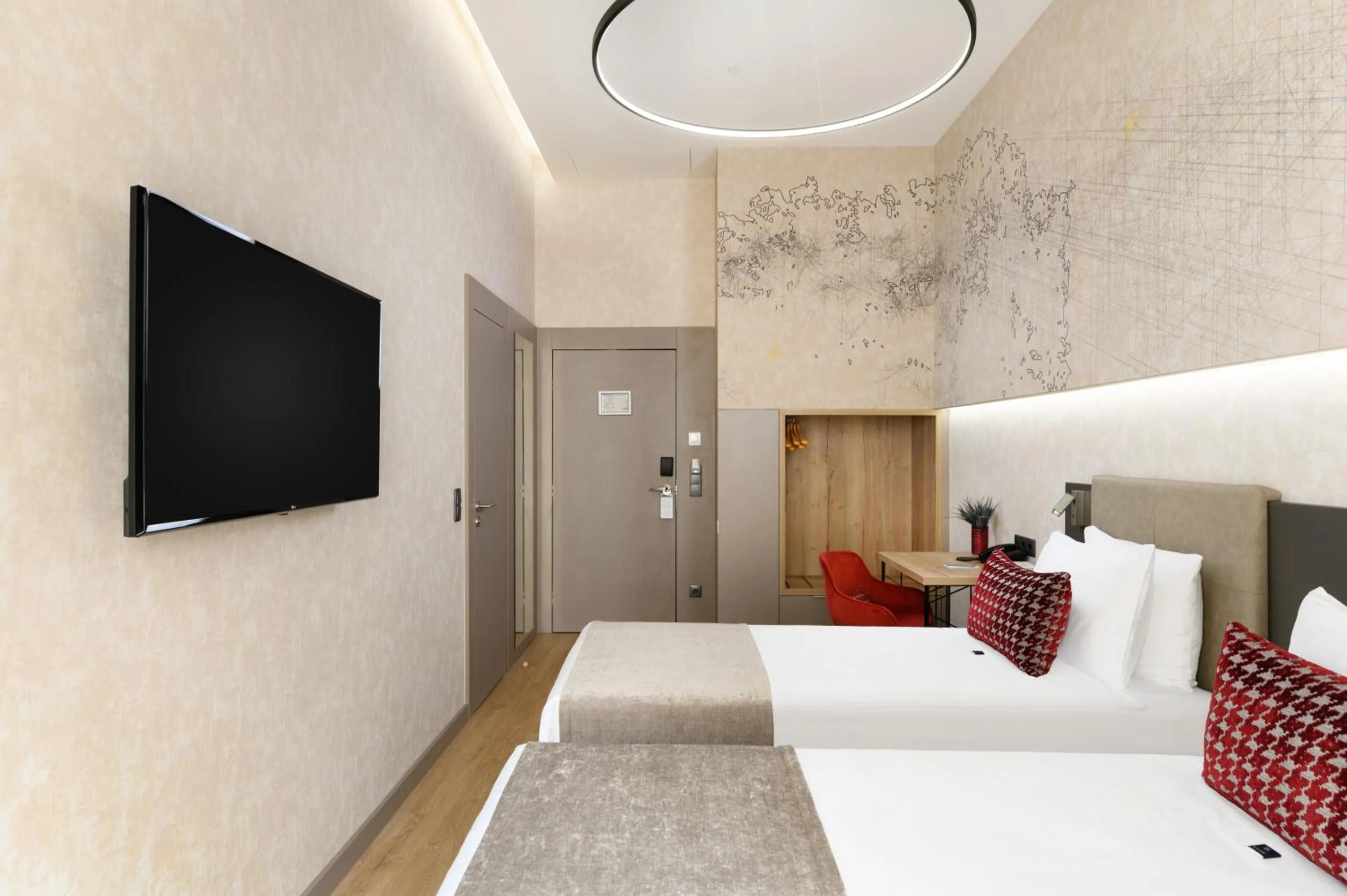 Bedroom, Bed in Hotel Vision Budapest by Continental Group