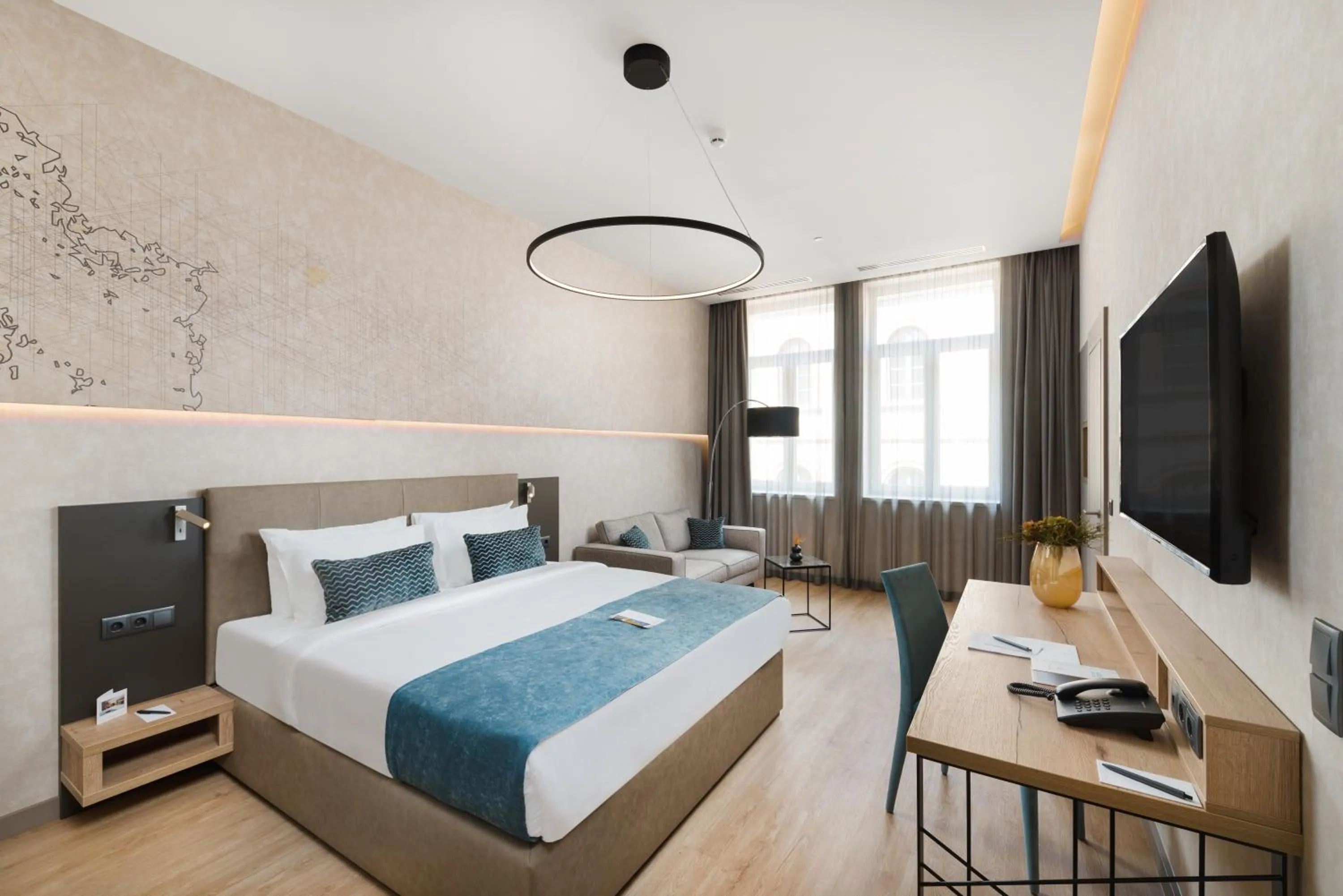Bed in Hotel Vision Budapest by Continental Group
