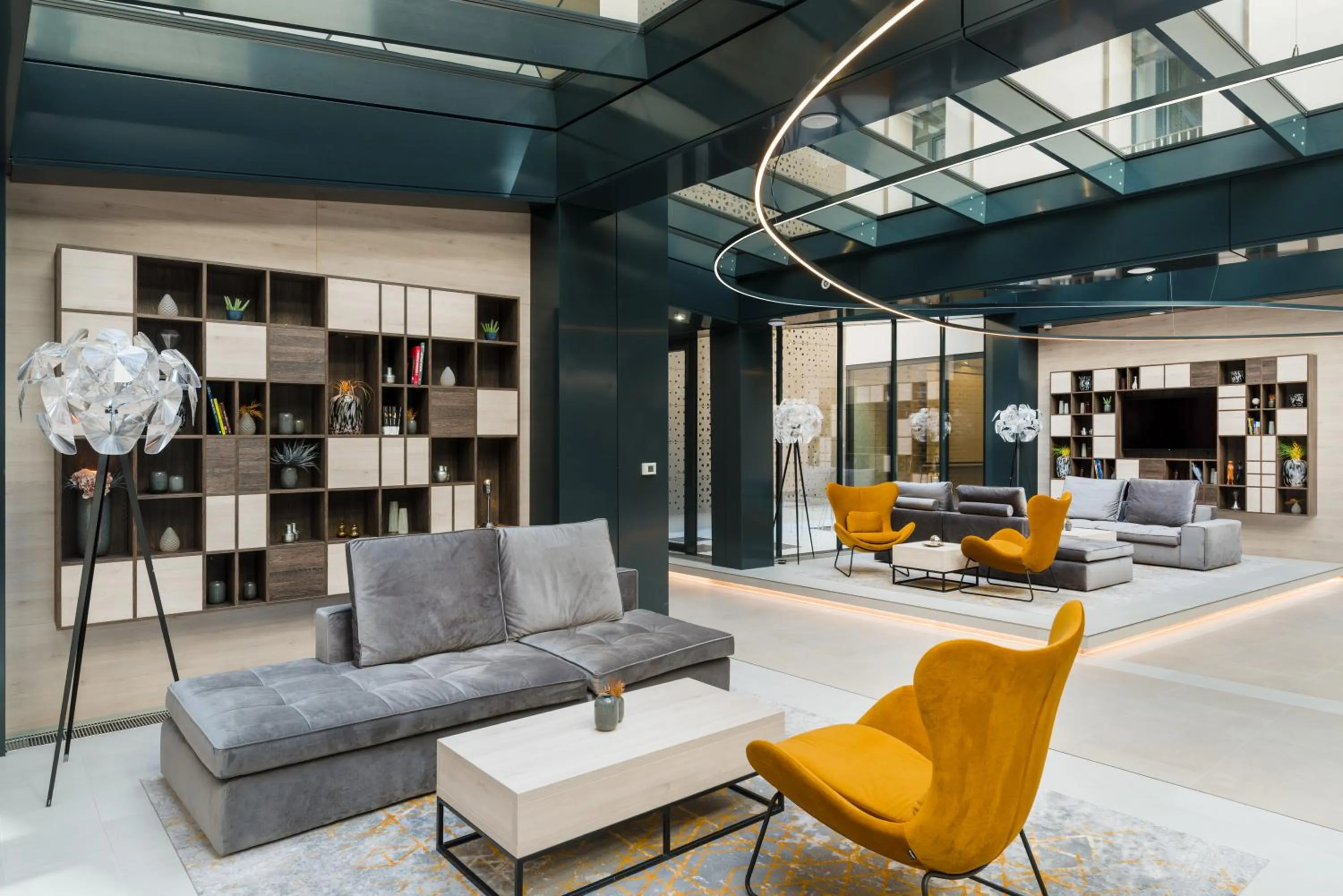Lobby or reception in Hotel Vision Budapest by Continental Group