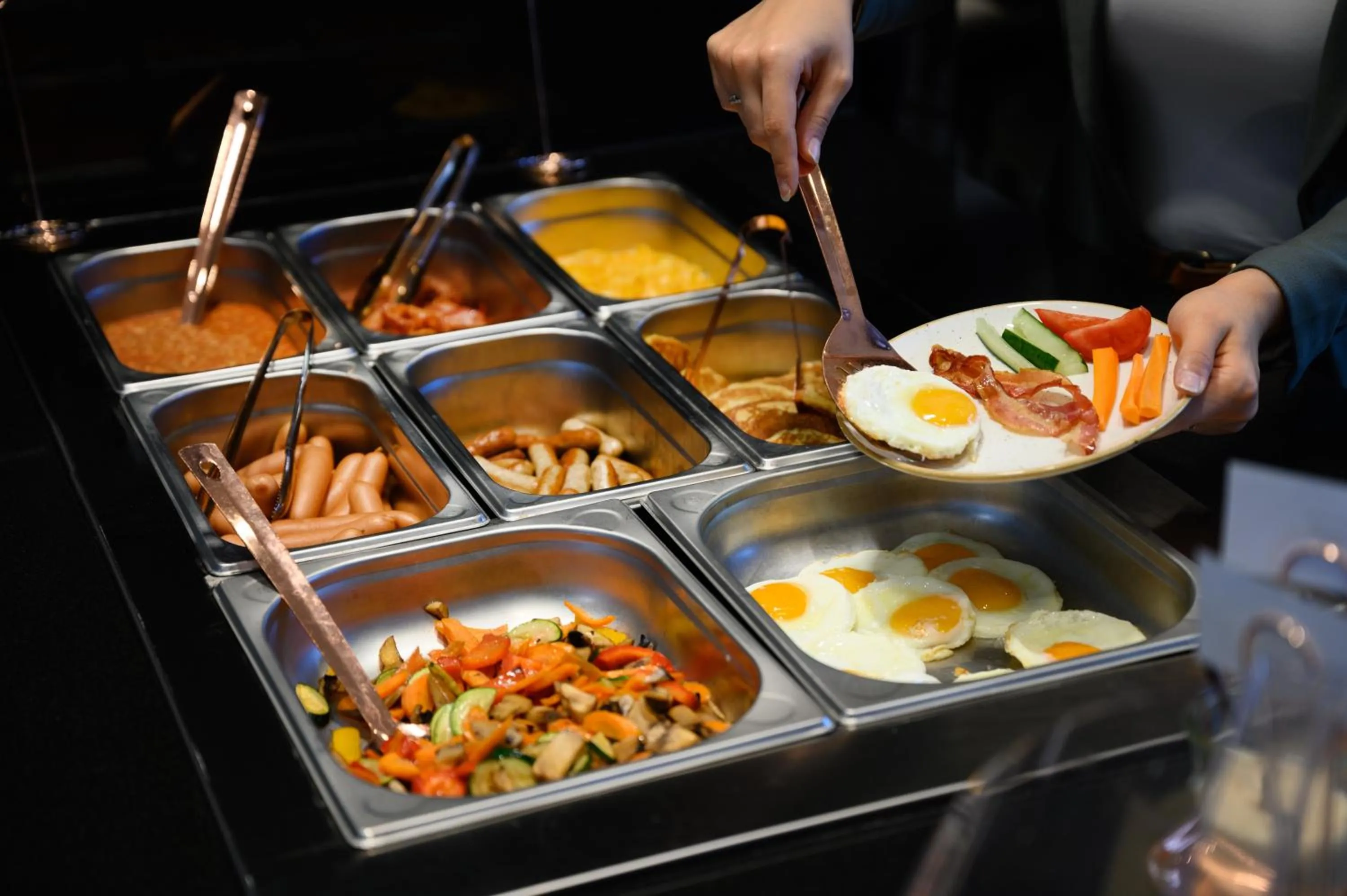 Food in Hotel Vision Budapest by Continental Group