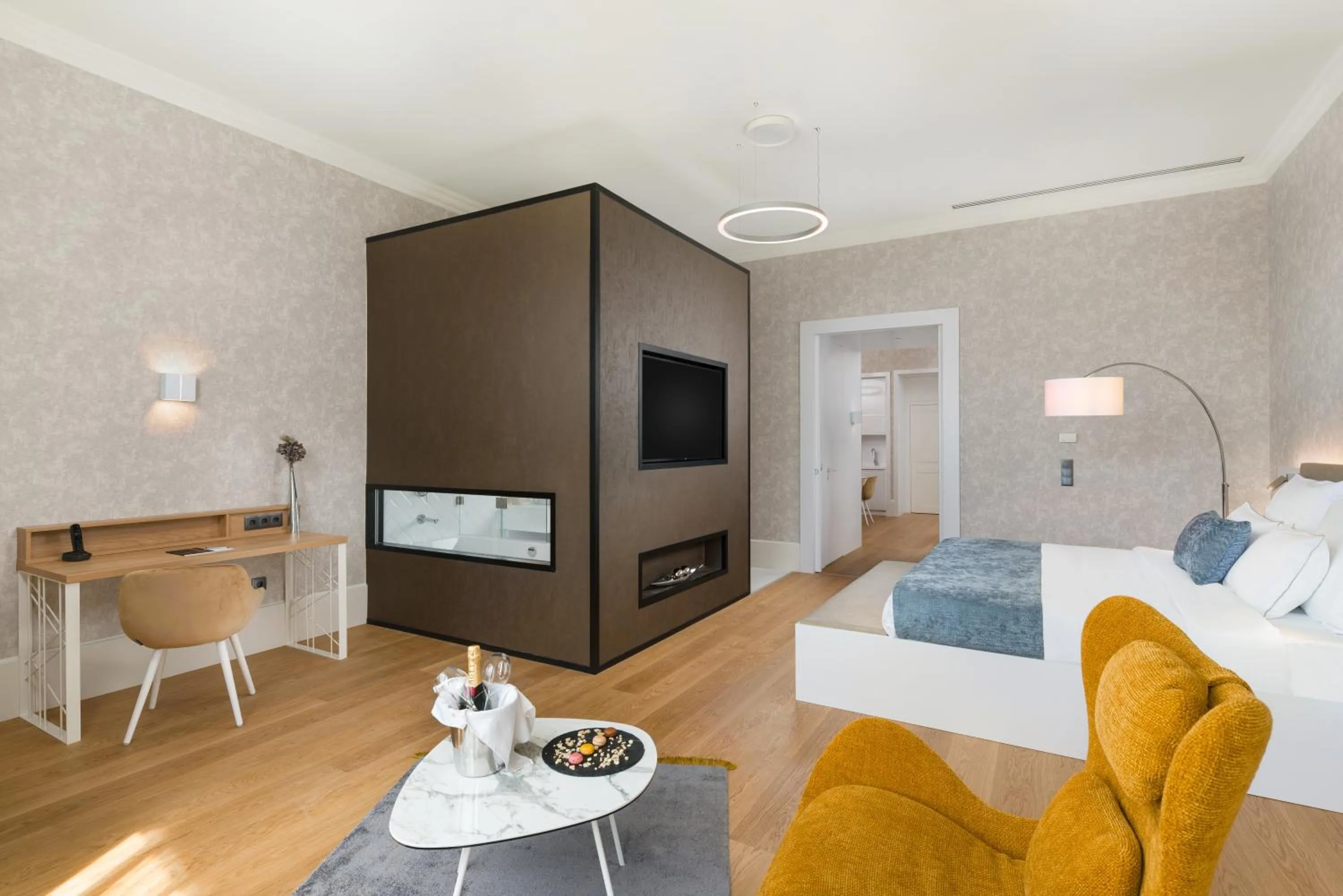 TV and multimedia, Bed in Hotel Vision Budapest by Continental Group