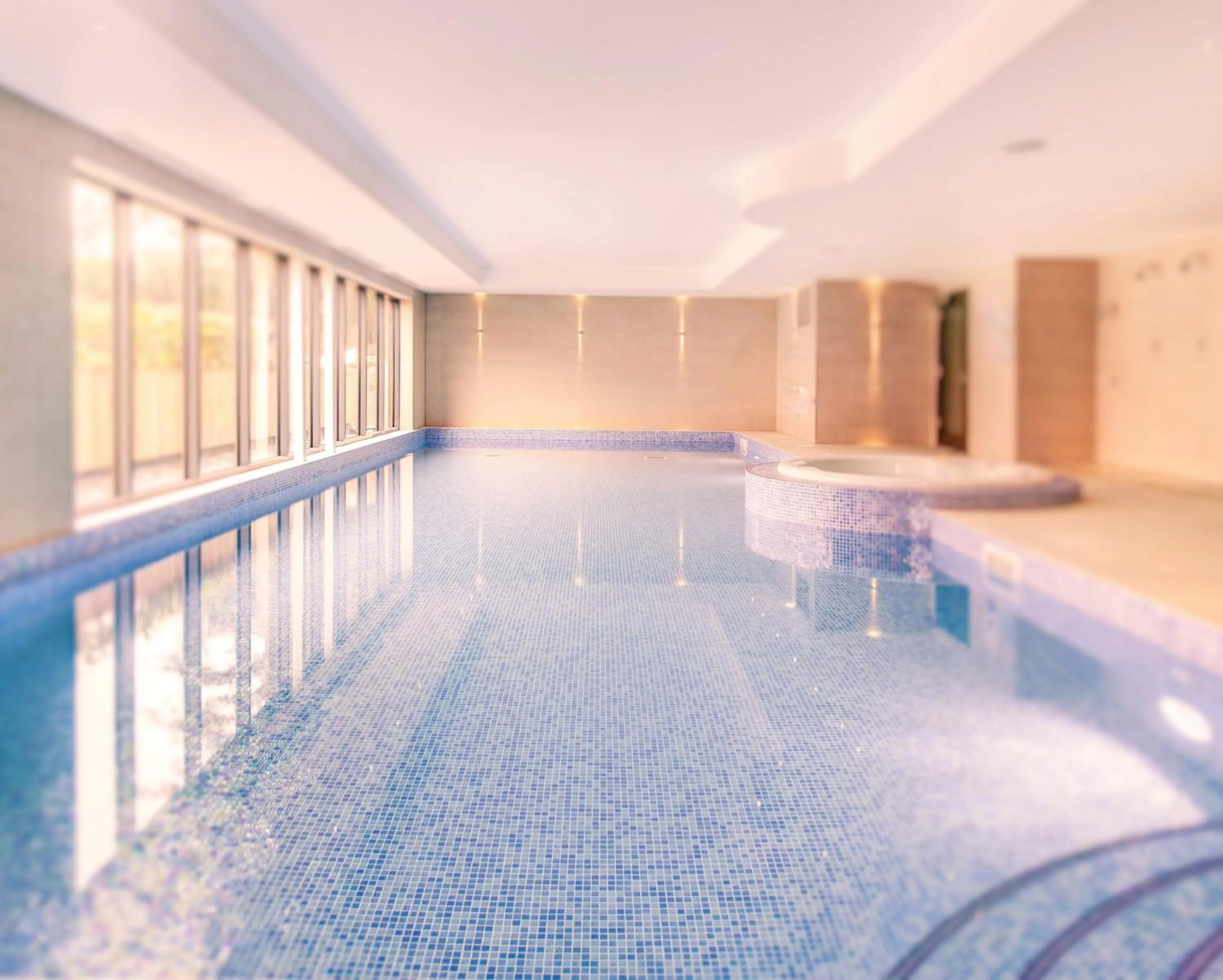 Swimming pool in Fonab Castle Hotel