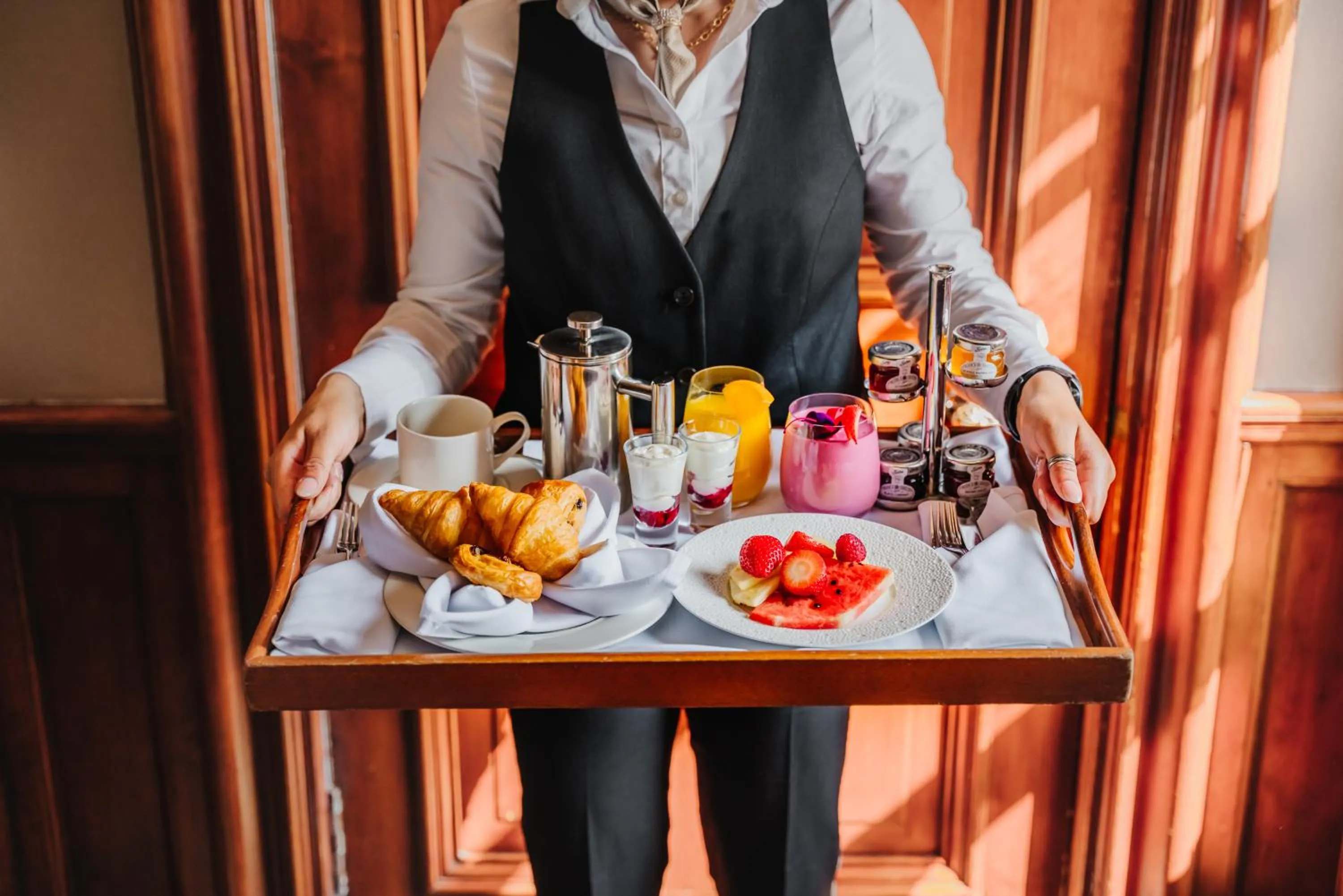 Breakfast in Fonab Castle Hotel