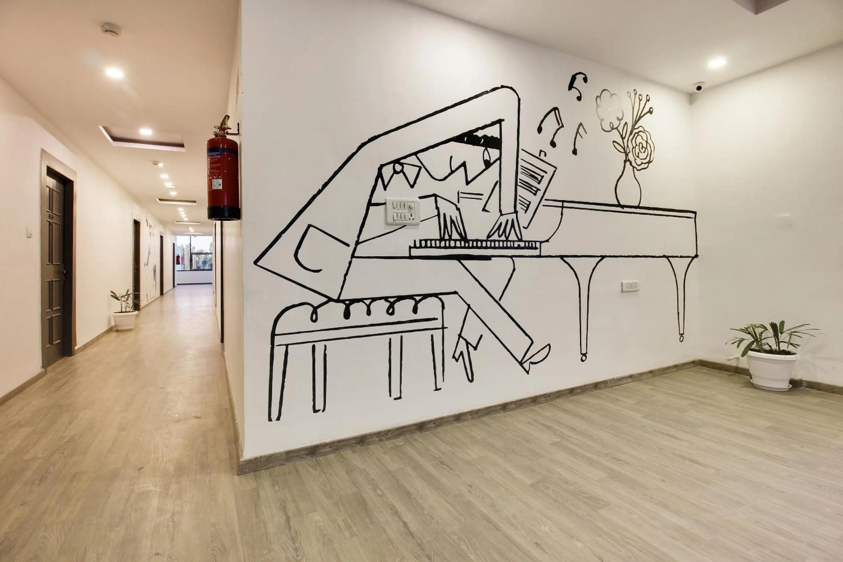 Lobby or reception in Super Townhouse 359 Begumpet Near Hyderabad Central