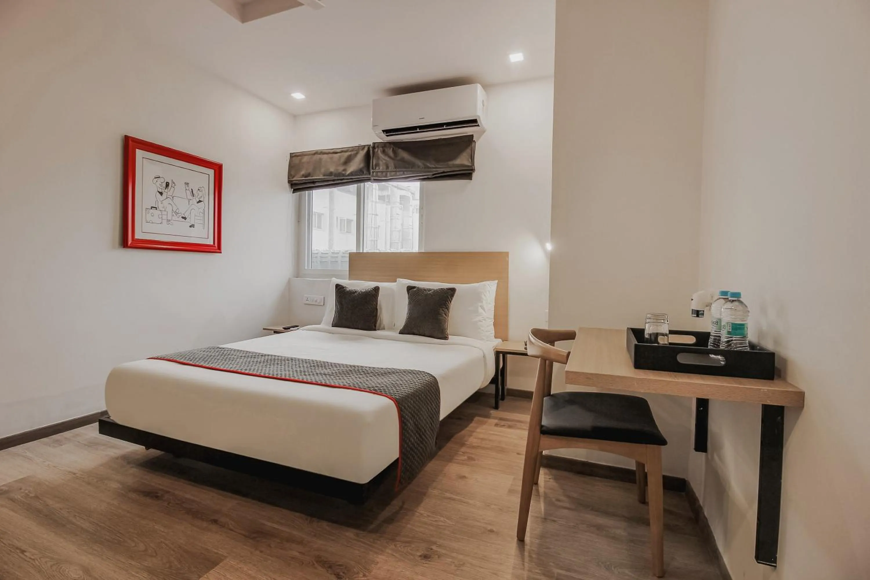Bedroom, Bed in Townhouse 359 Begumpet Near Hyderabad Central