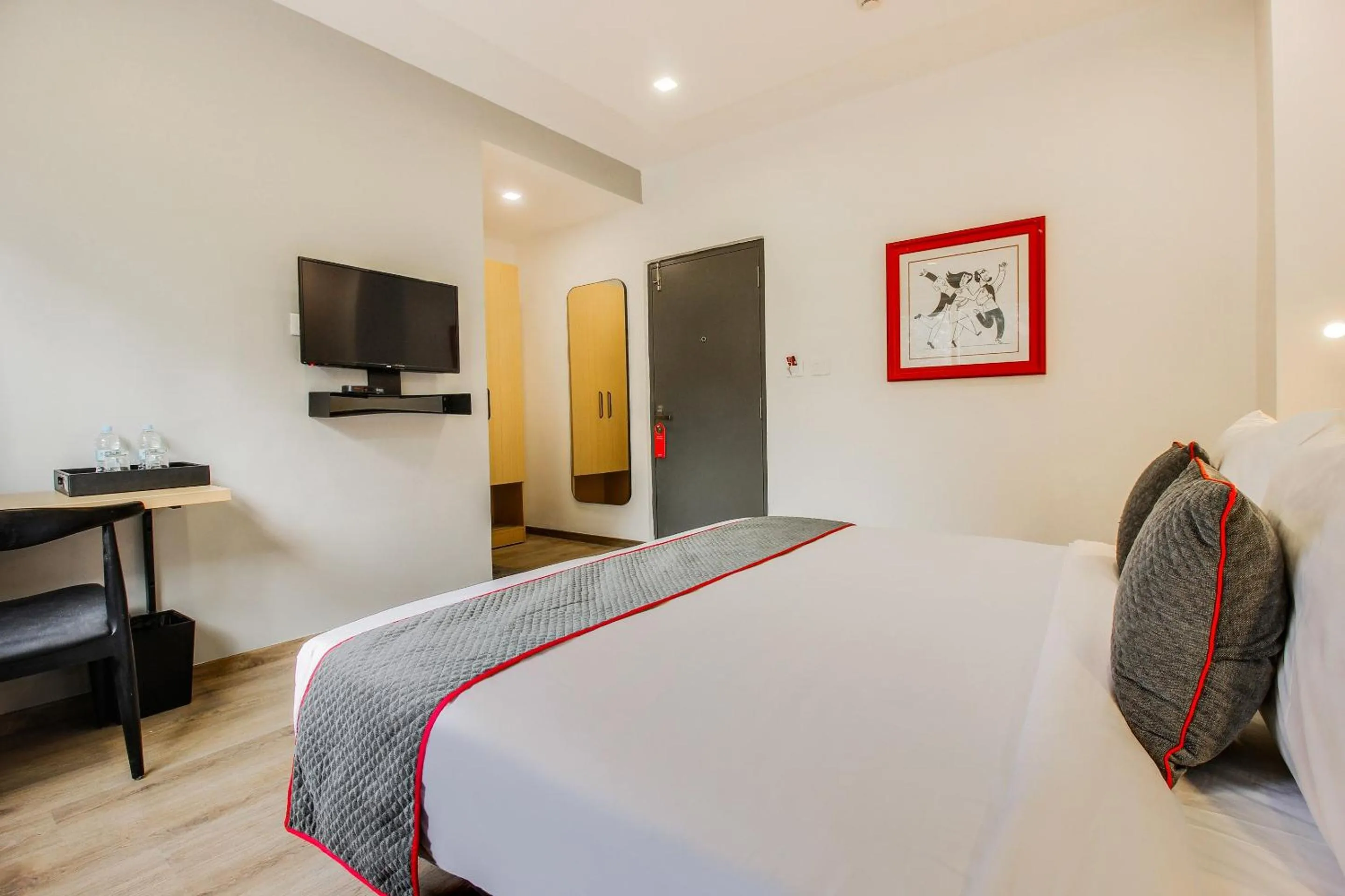 Bedroom, Bed in Townhouse 359 Begumpet Near Hyderabad Central