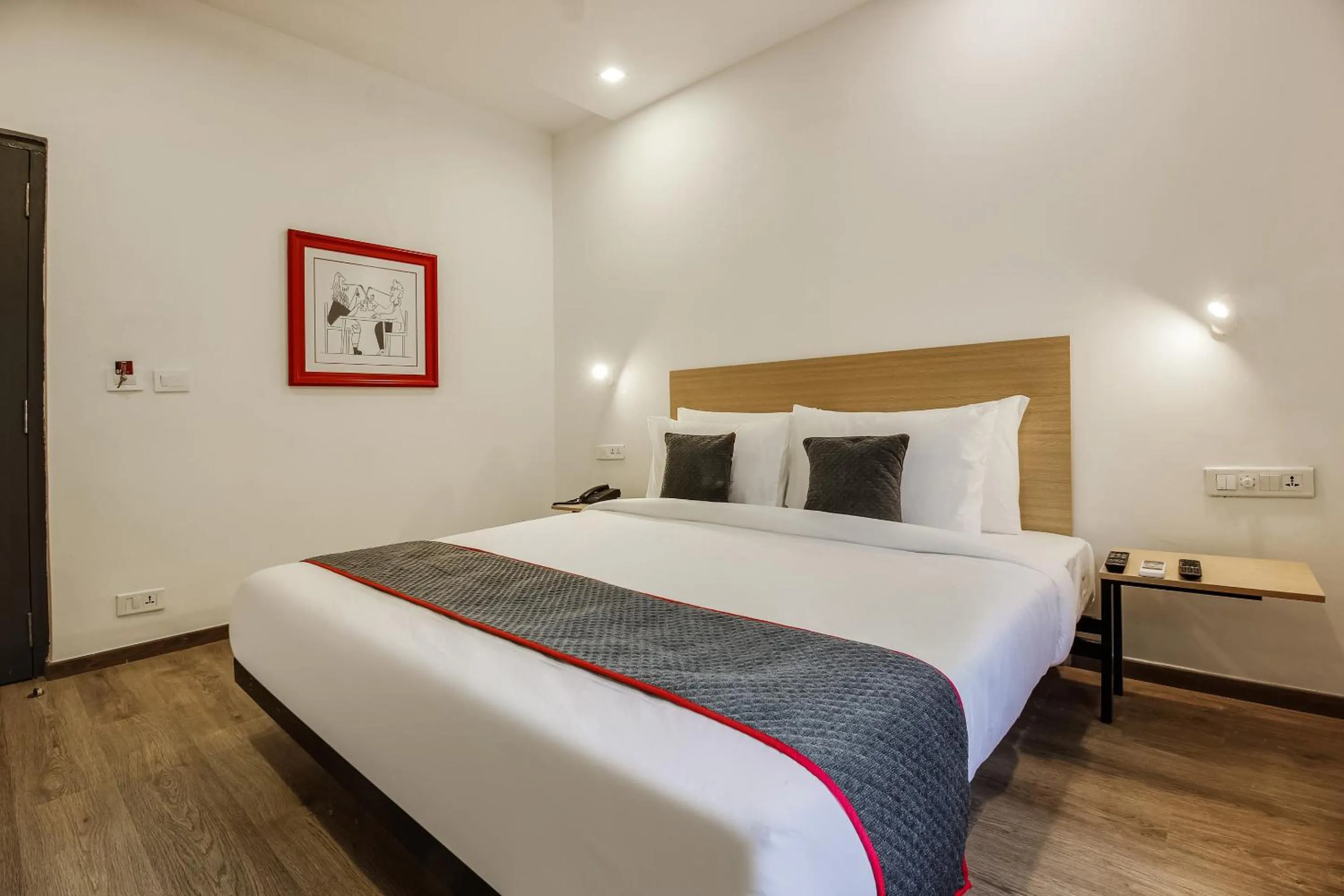 Bedroom, Bed in Super Townhouse 359 Begumpet Near Hyderabad Central