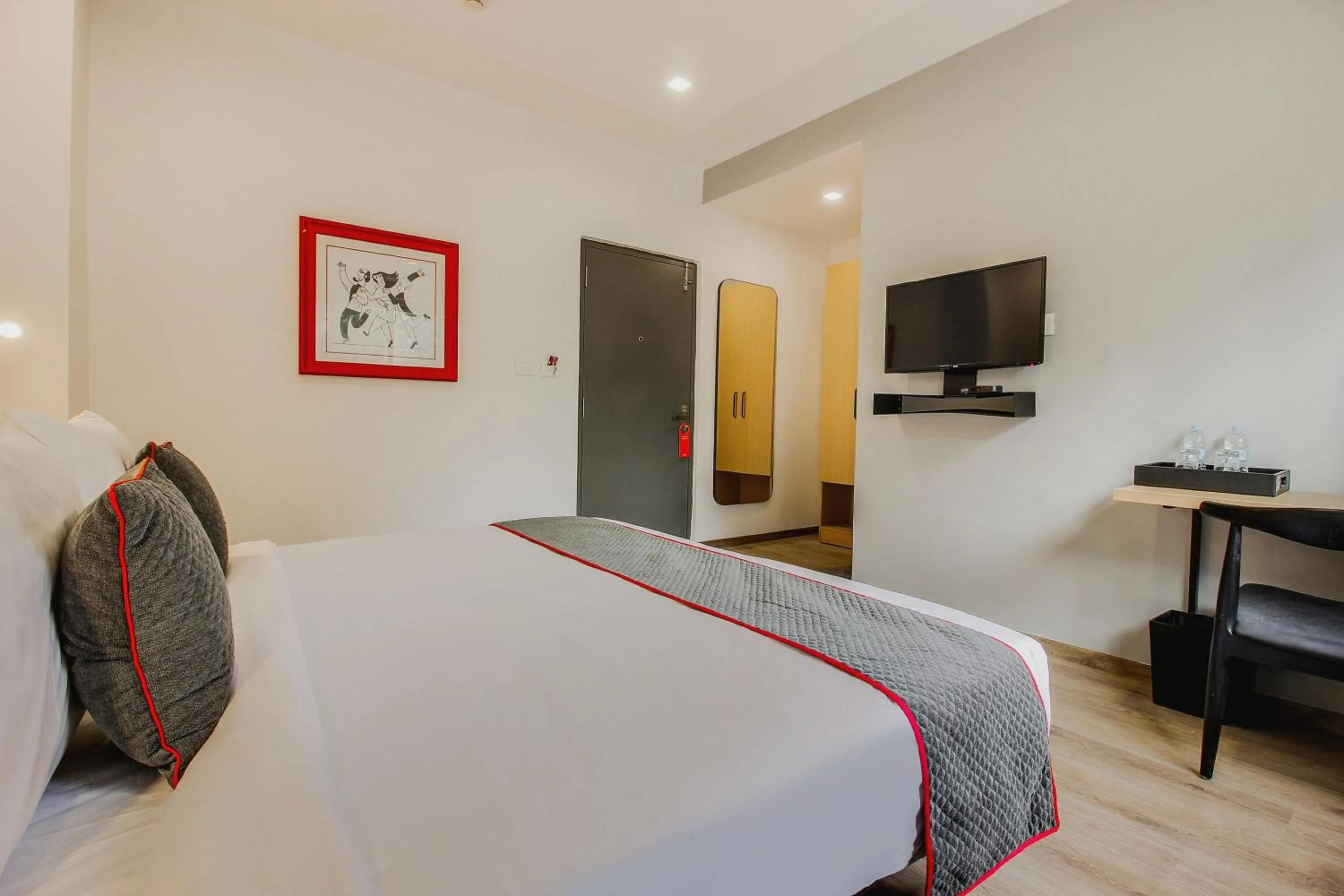 Bedroom, Bed in Super Townhouse 359 Begumpet Near Hyderabad Central