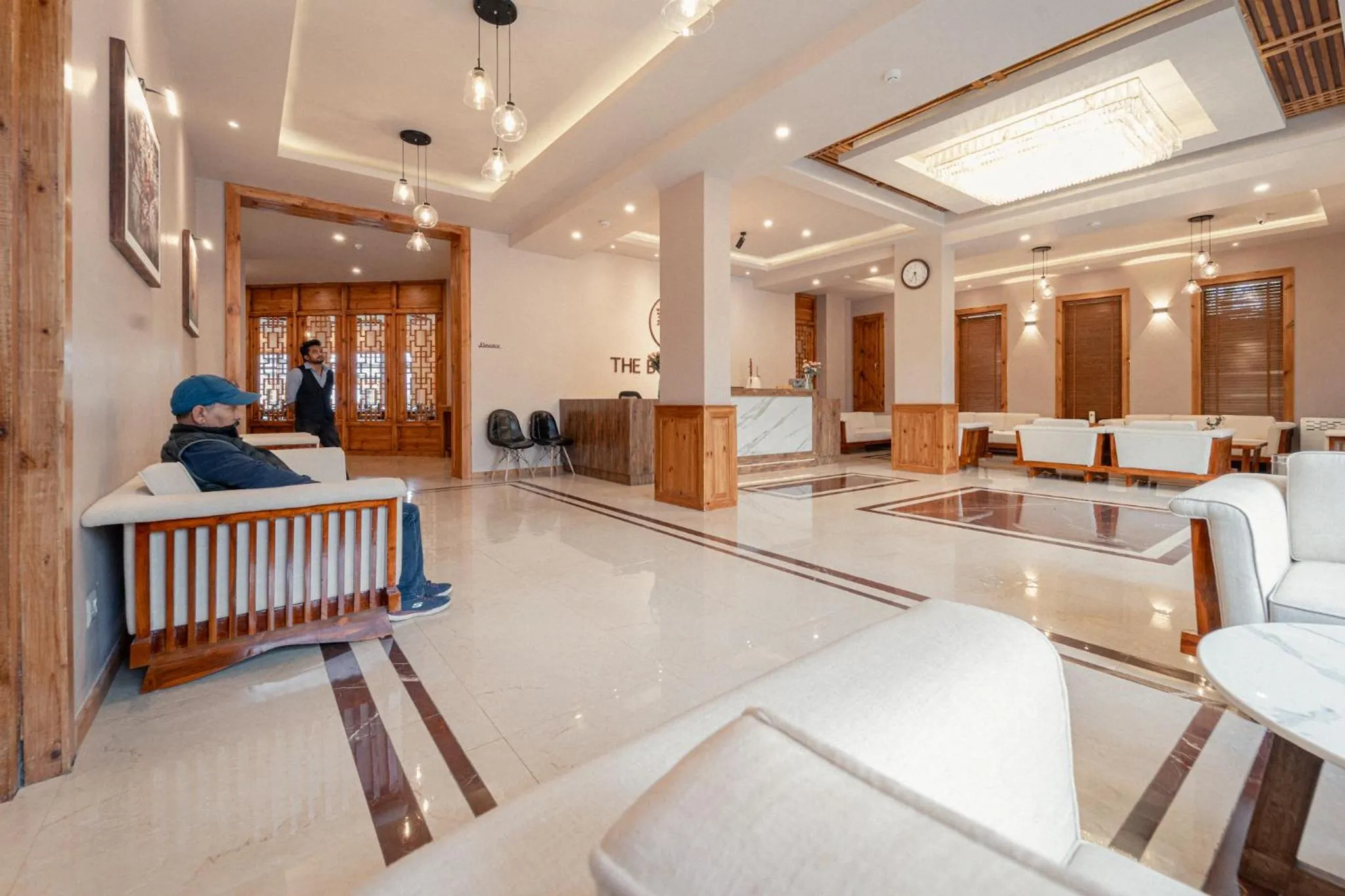 Lobby or reception in The Bodhi Tree Ladakh