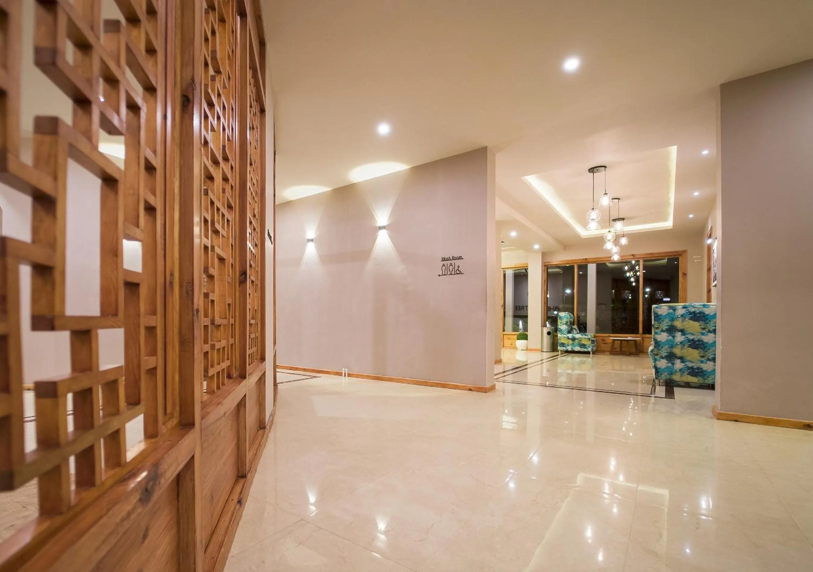 Lobby or reception in The Bodhi Tree Ladakh