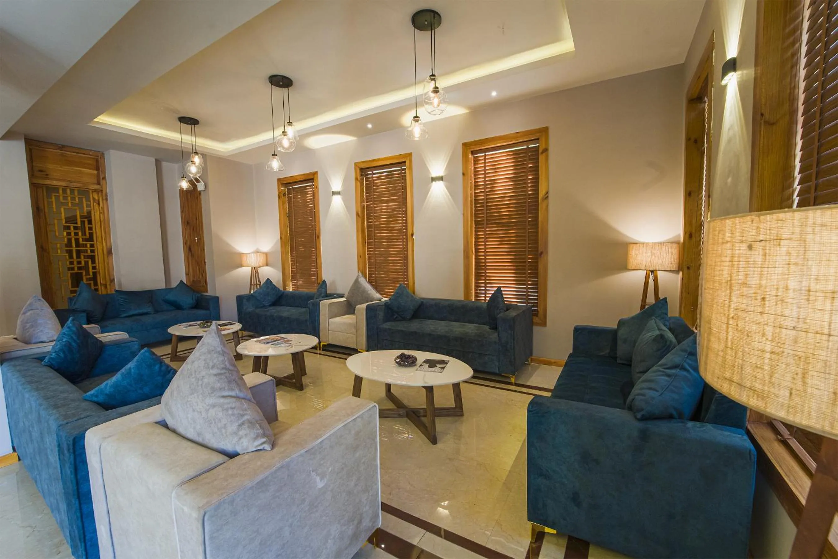 Lobby or reception in The Bodhi Tree Ladakh