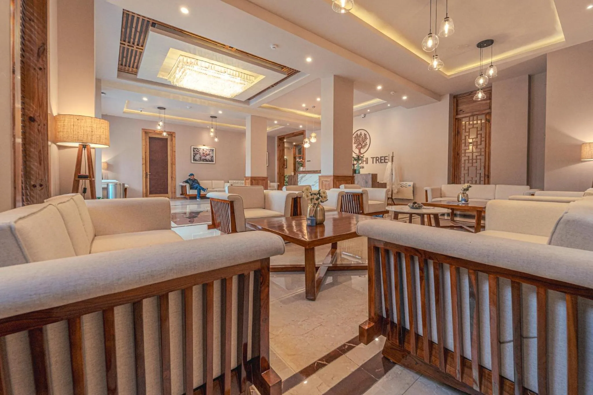 Lobby or reception in The Bodhi Tree Ladakh
