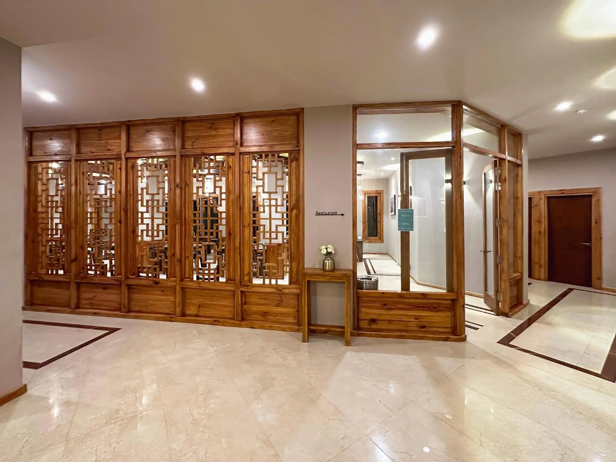Lobby or reception in The Bodhi Tree Ladakh