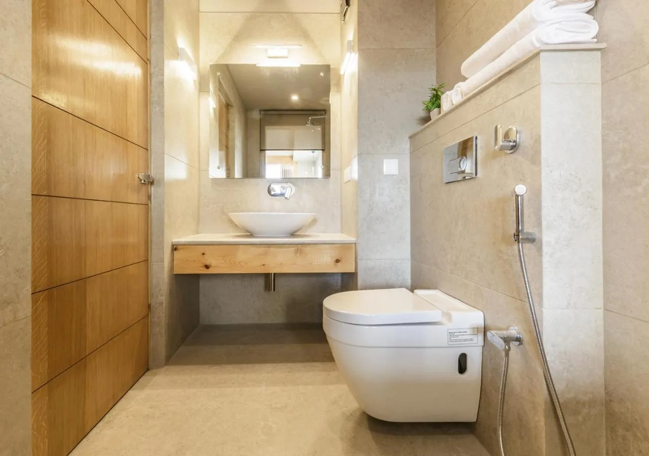 Bathroom in The Bodhi Tree Ladakh