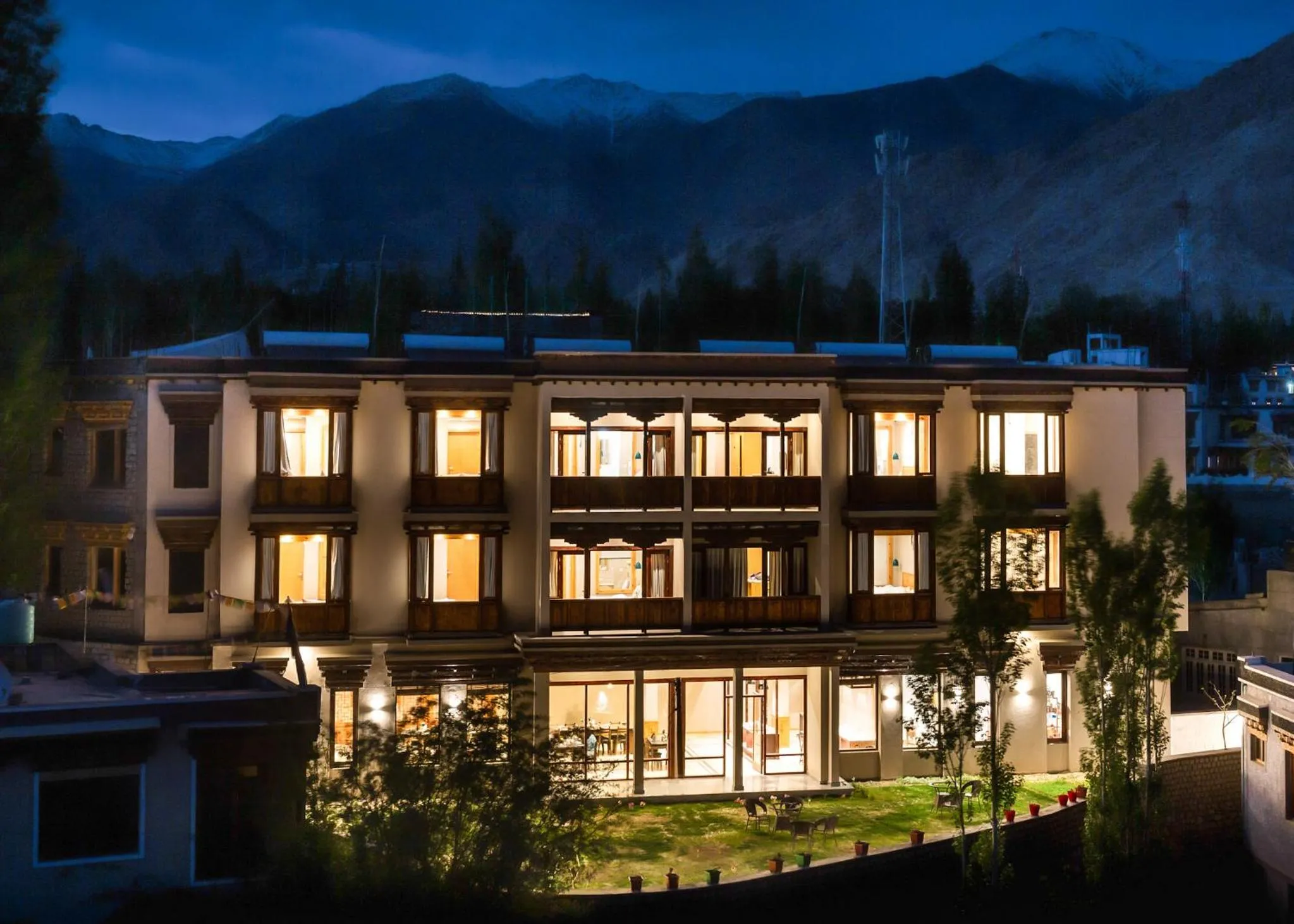 Property building in The Bodhi Tree Ladakh