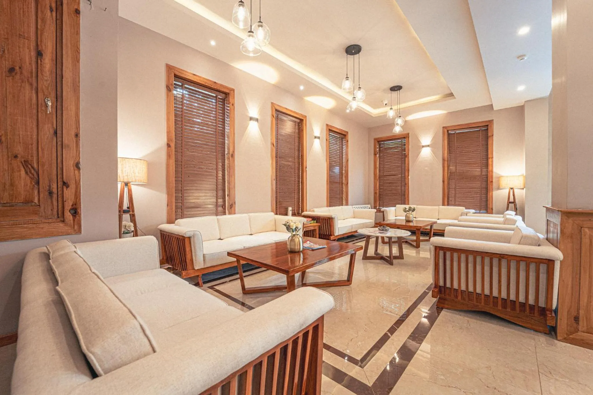 Lobby or reception in The Bodhi Tree Ladakh
