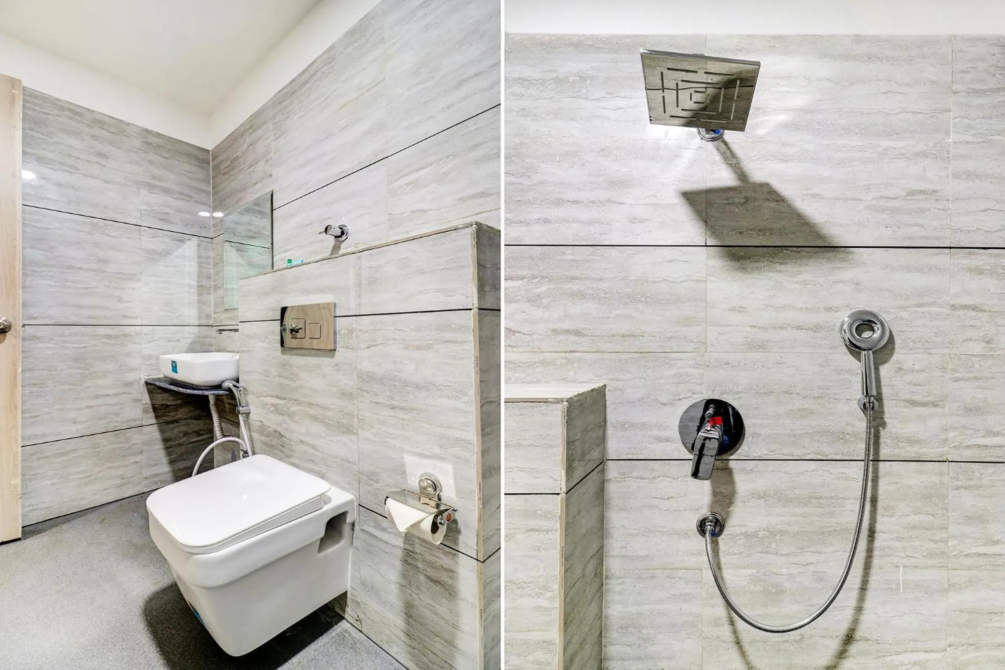 Bathroom in FabHotel Meera Palace