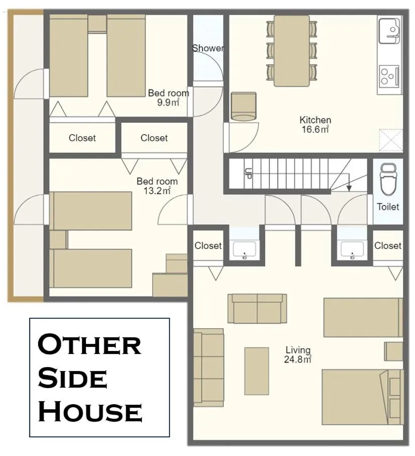 Floor plan in Other Side House