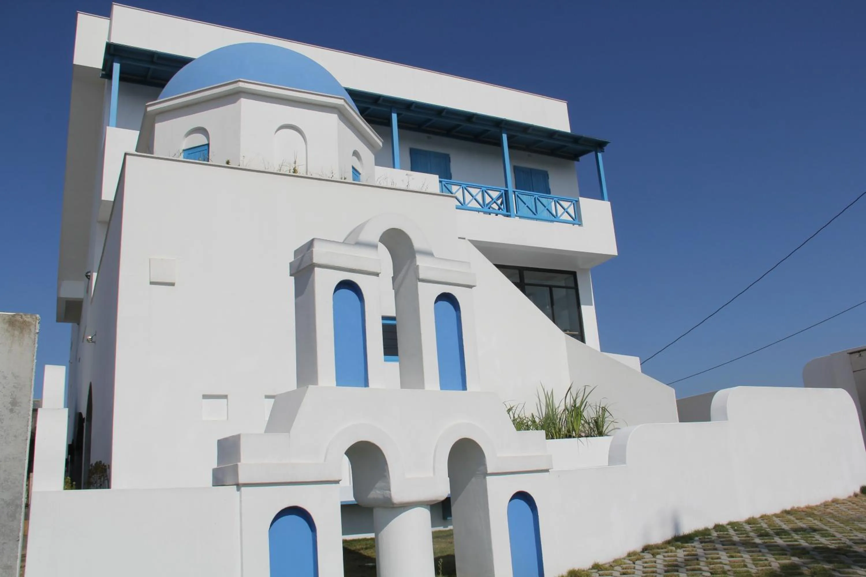 Property building in Blue White
