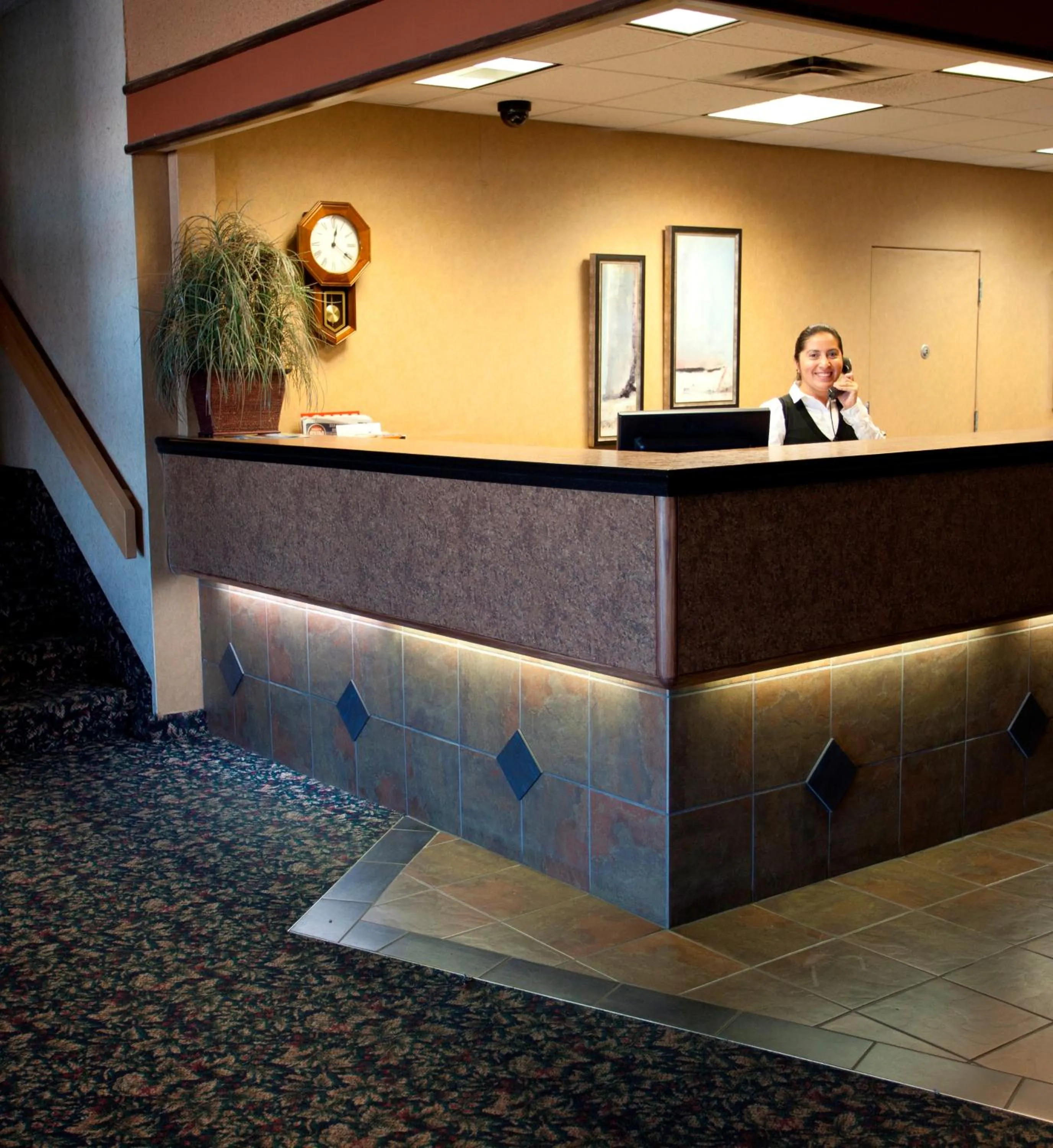 Lobby or reception in Westlock Inn & Conference Centre