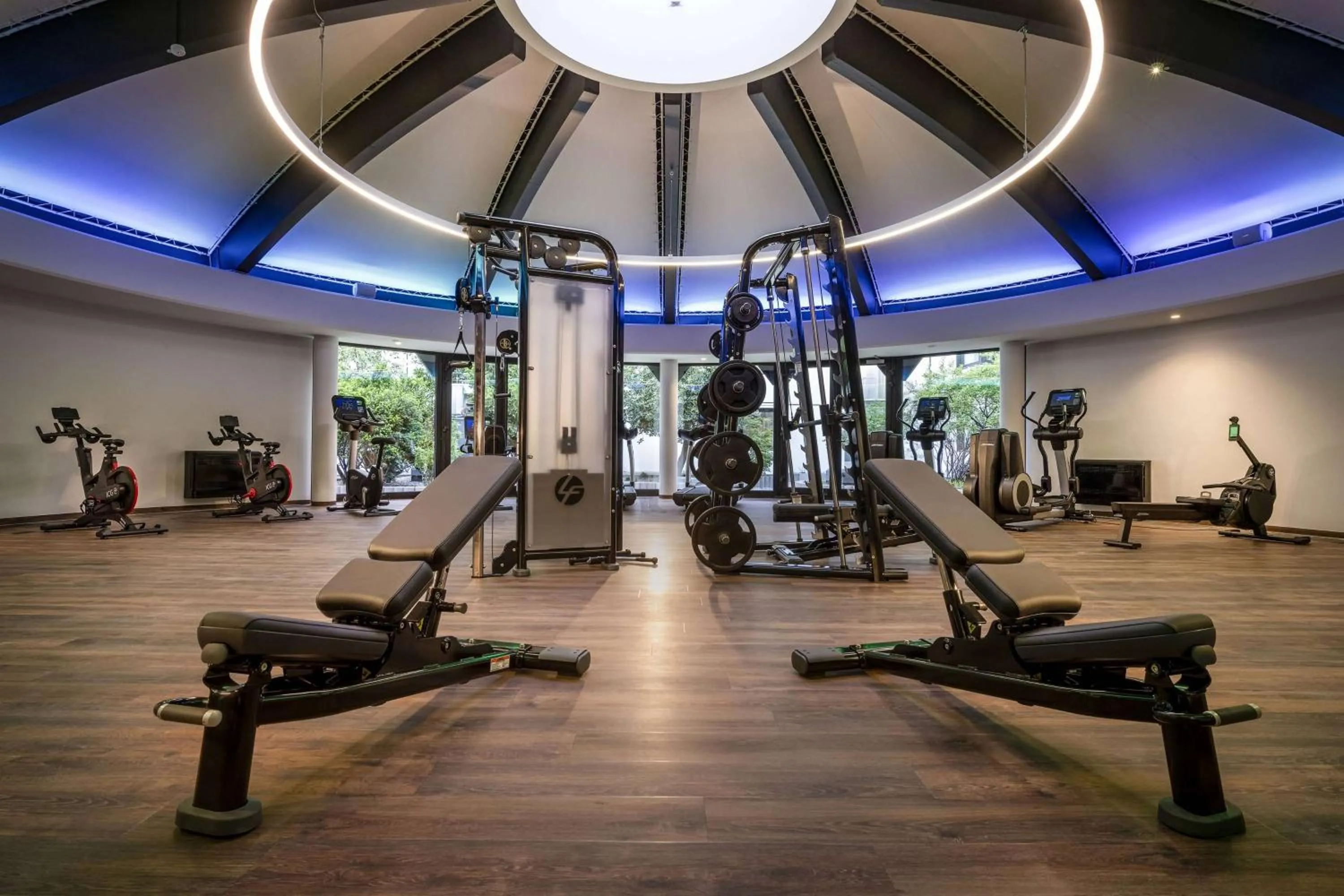 Fitness centre/facilities in DoubleTree by Hilton Berlin Ku'damm