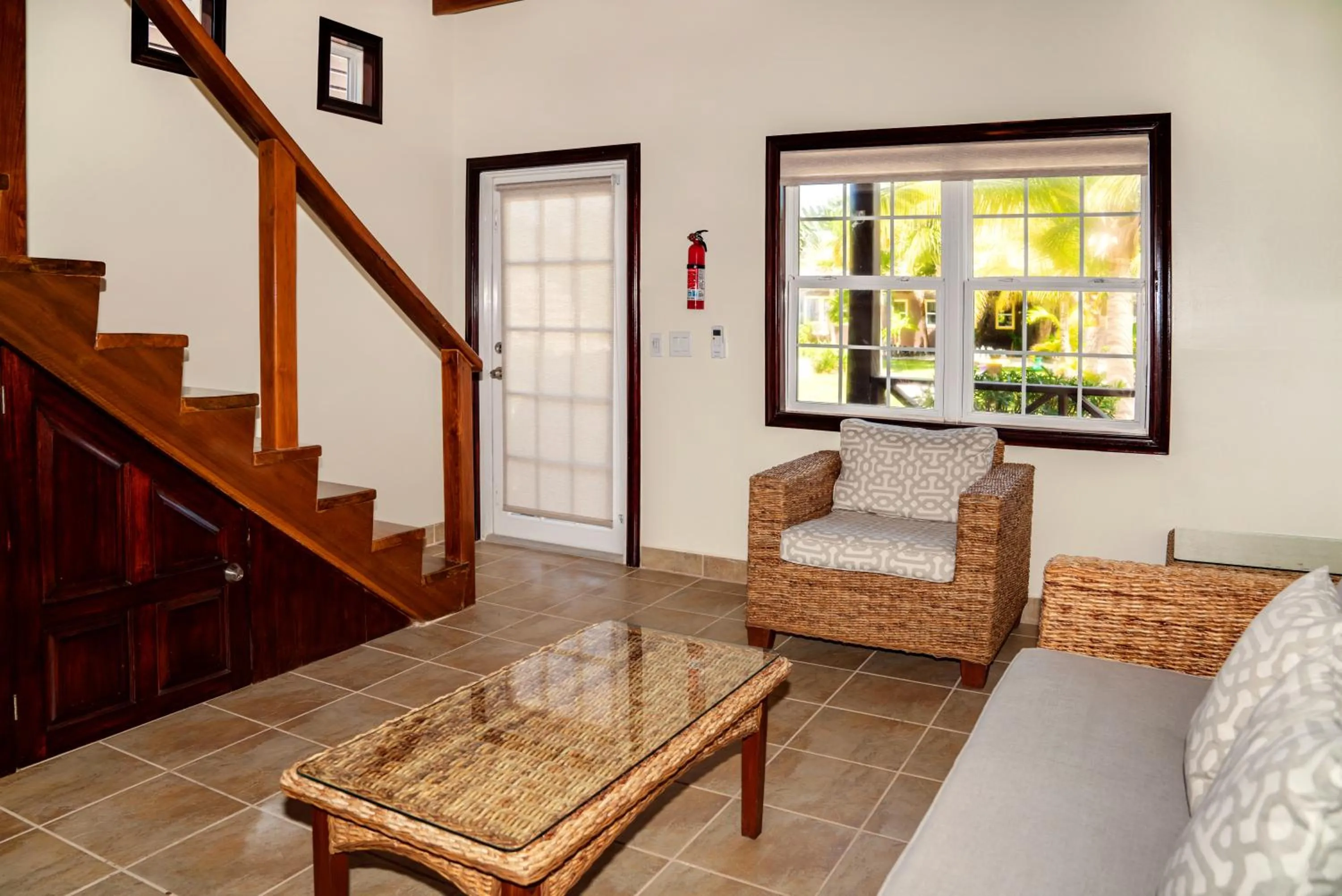 Living room in X'tan Ha- The Waterfront