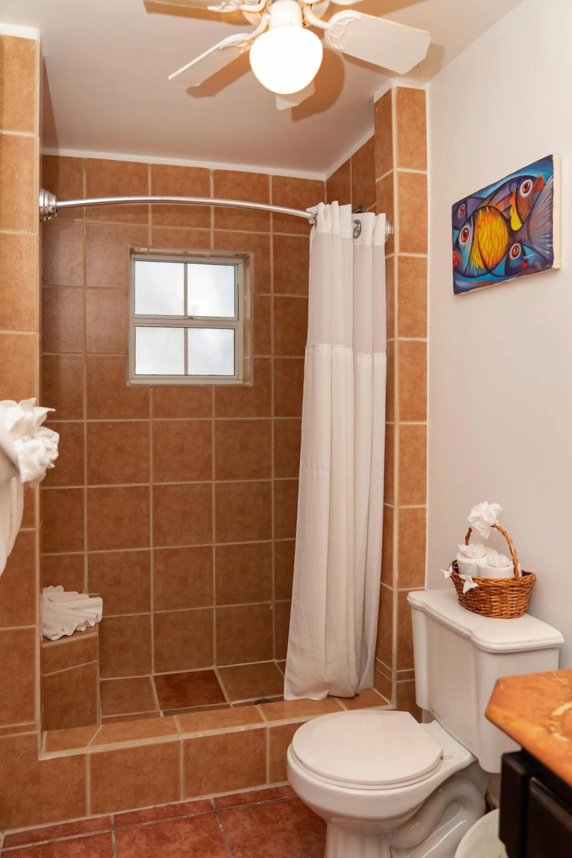 Shower in X'tan Ha- The Waterfront