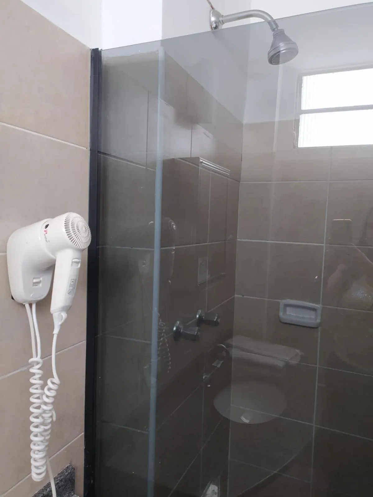 Shower in Dublin Hotel