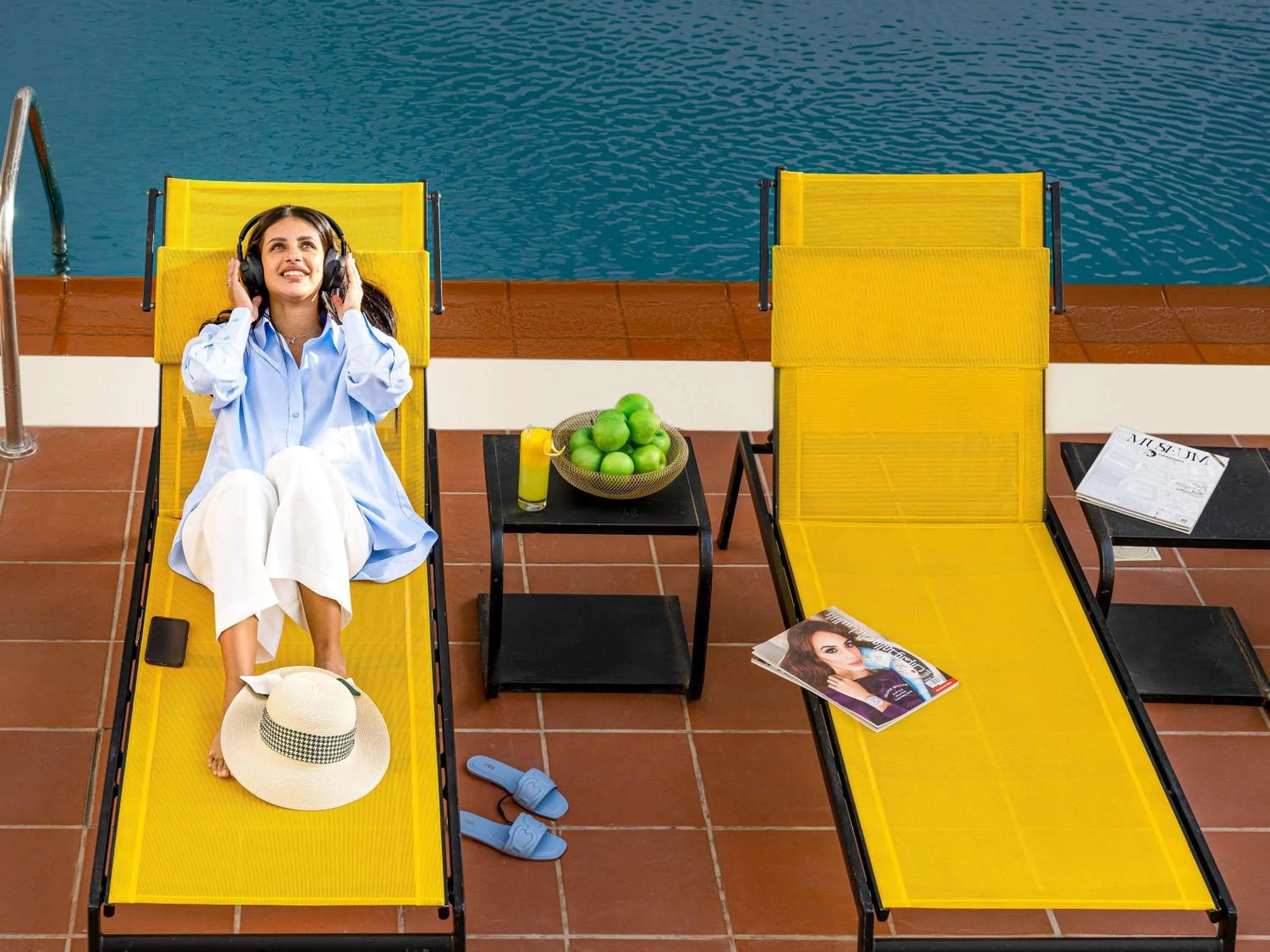 Pool view in Adagio Jeddah City Center