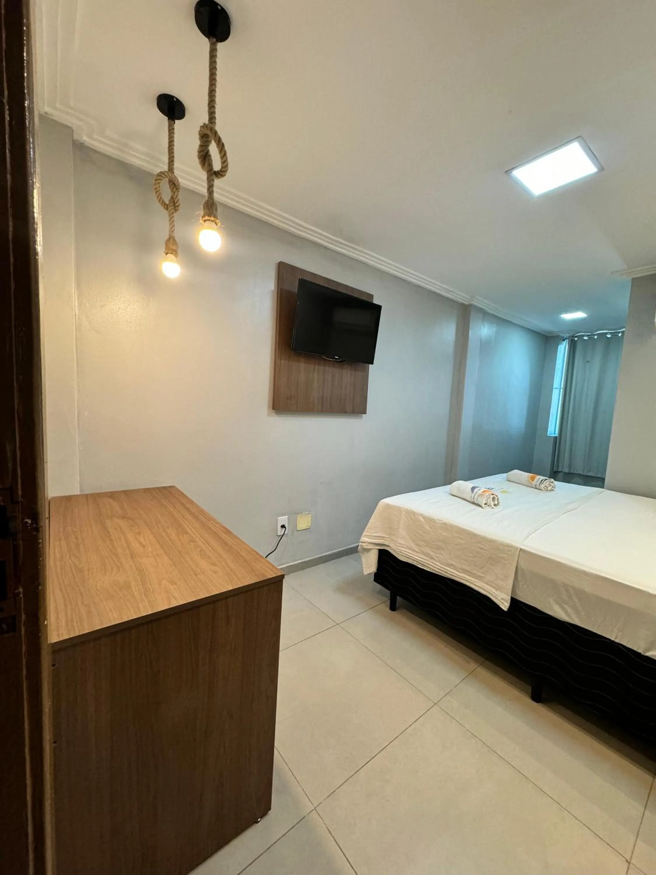 Bed in Hotel Luar de Itapua