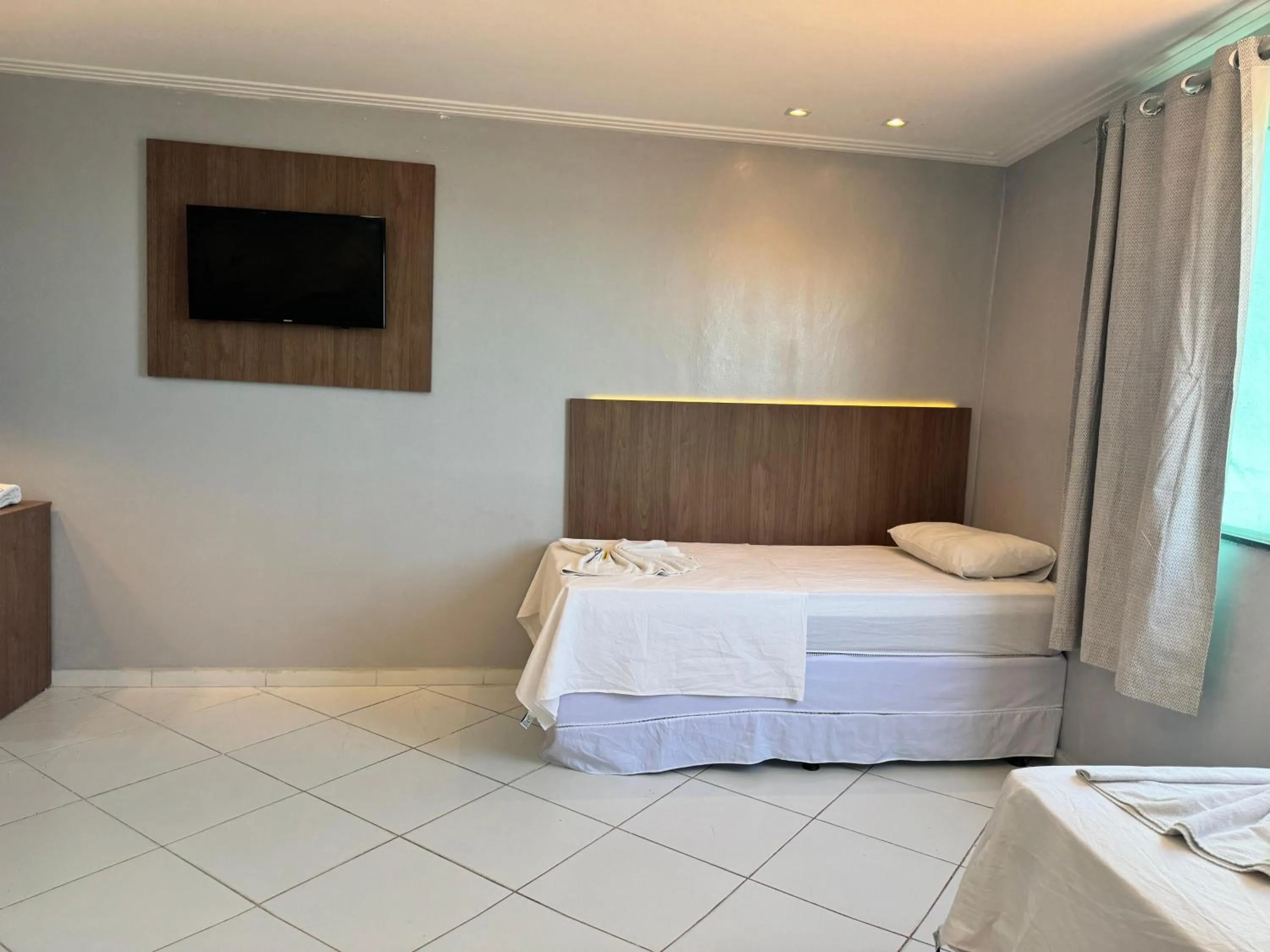 Bed in Hotel Luar de Itapua