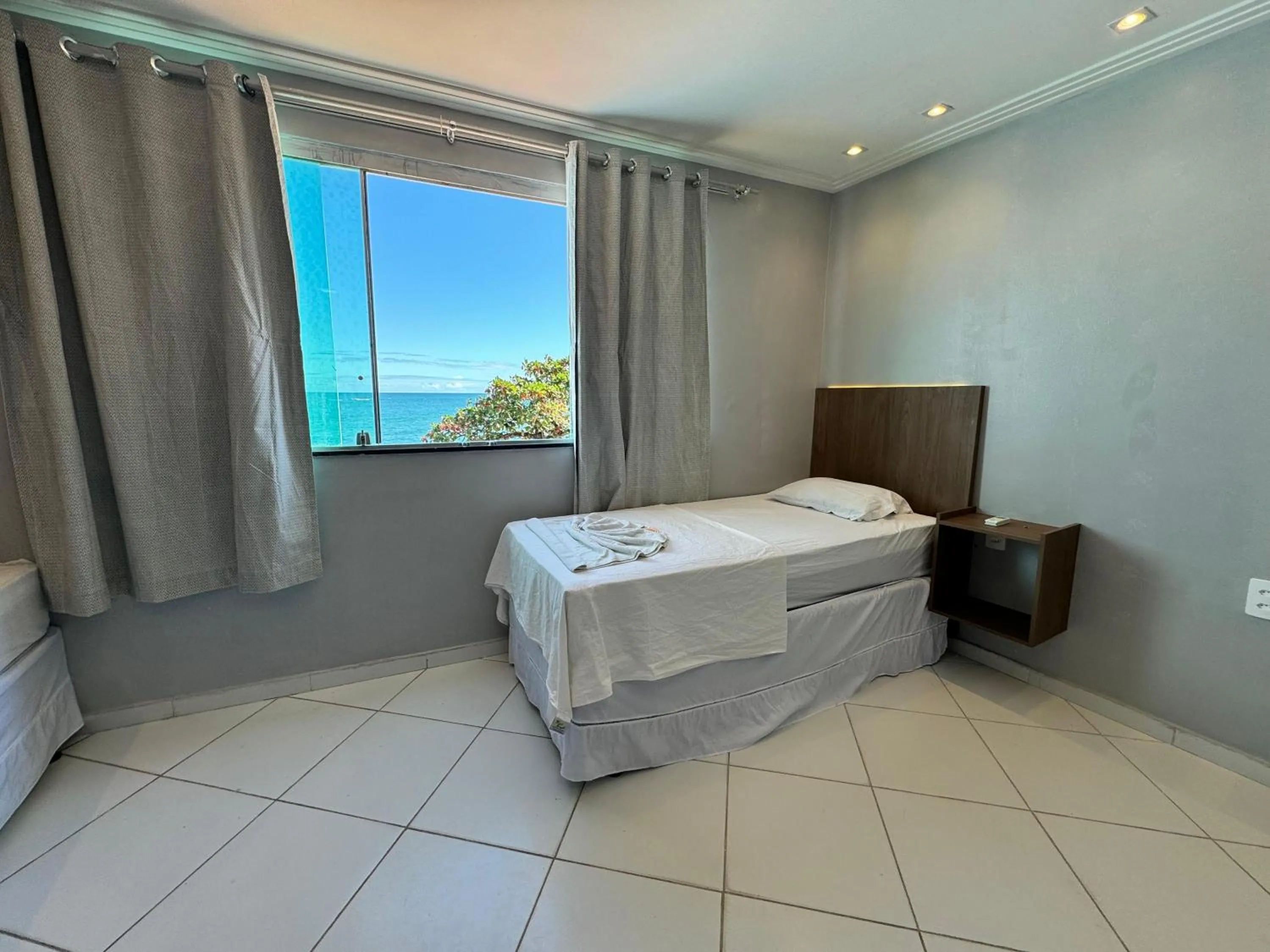 Bed in Hotel Luar de Itapua