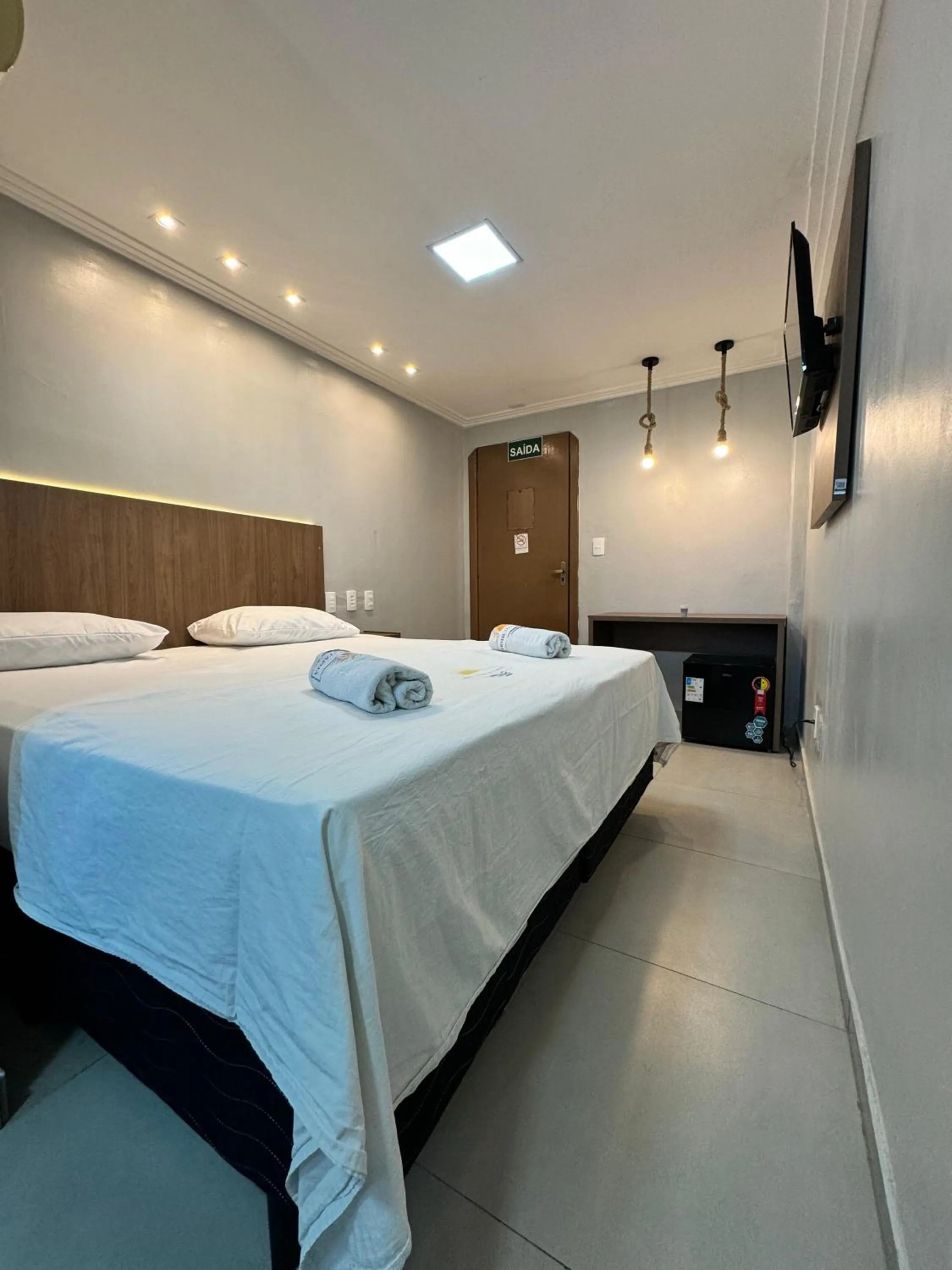 Photo of the whole room, Bed in Hotel Luar de Itapua