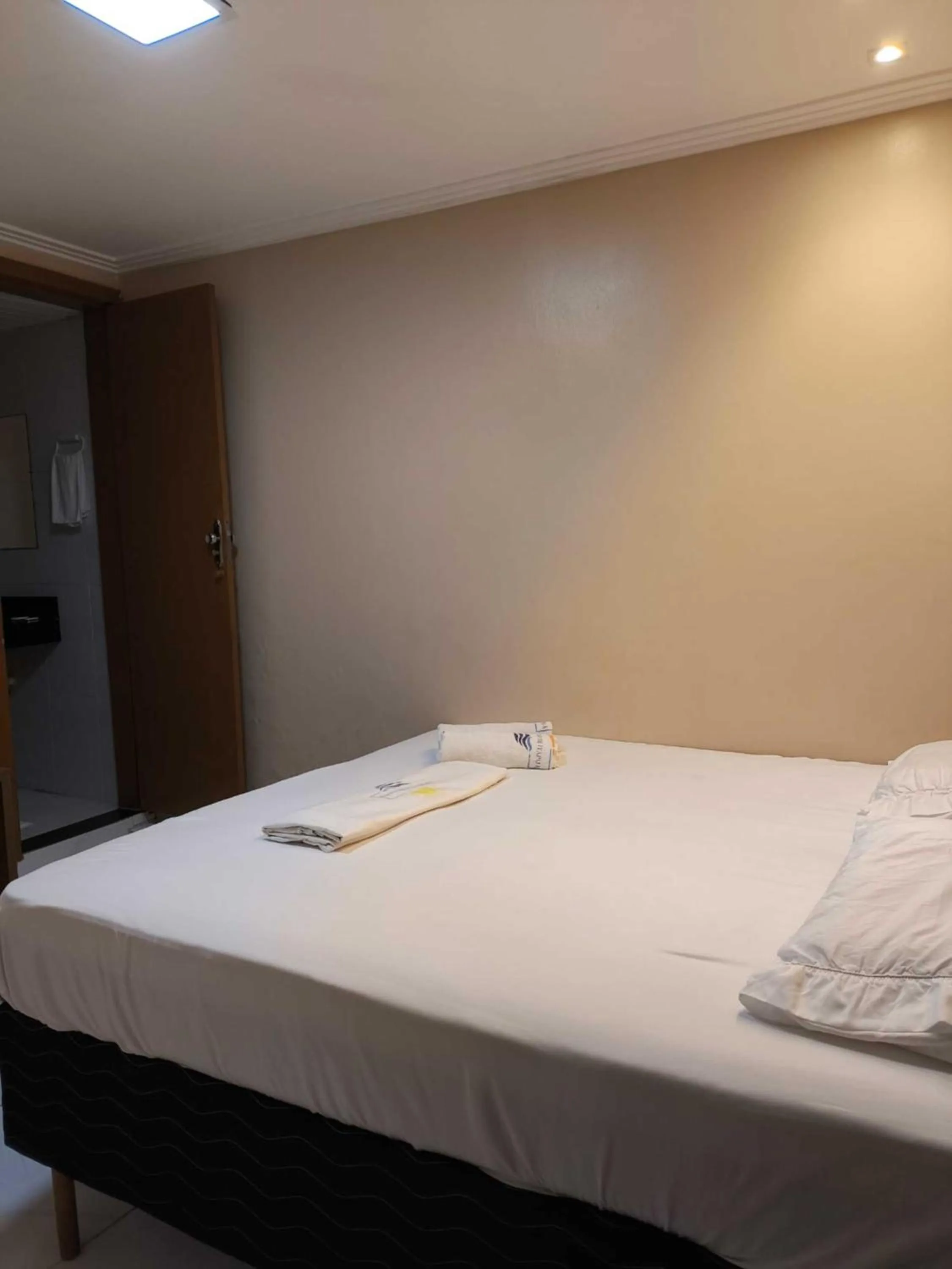 Bed in Hotel Luar de Itapua