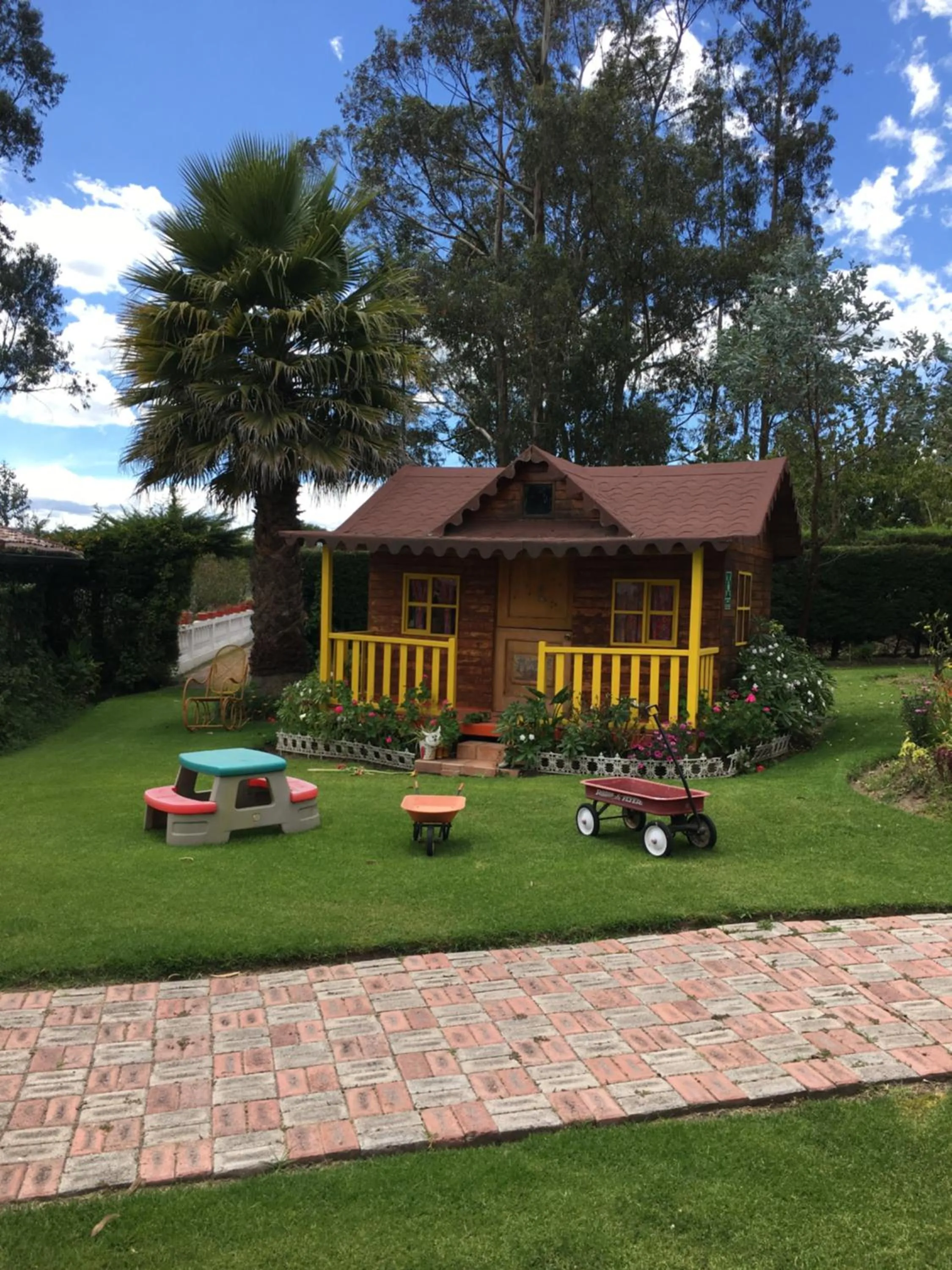 Patio in Casa d'Campo Tababela Hotel Boutique